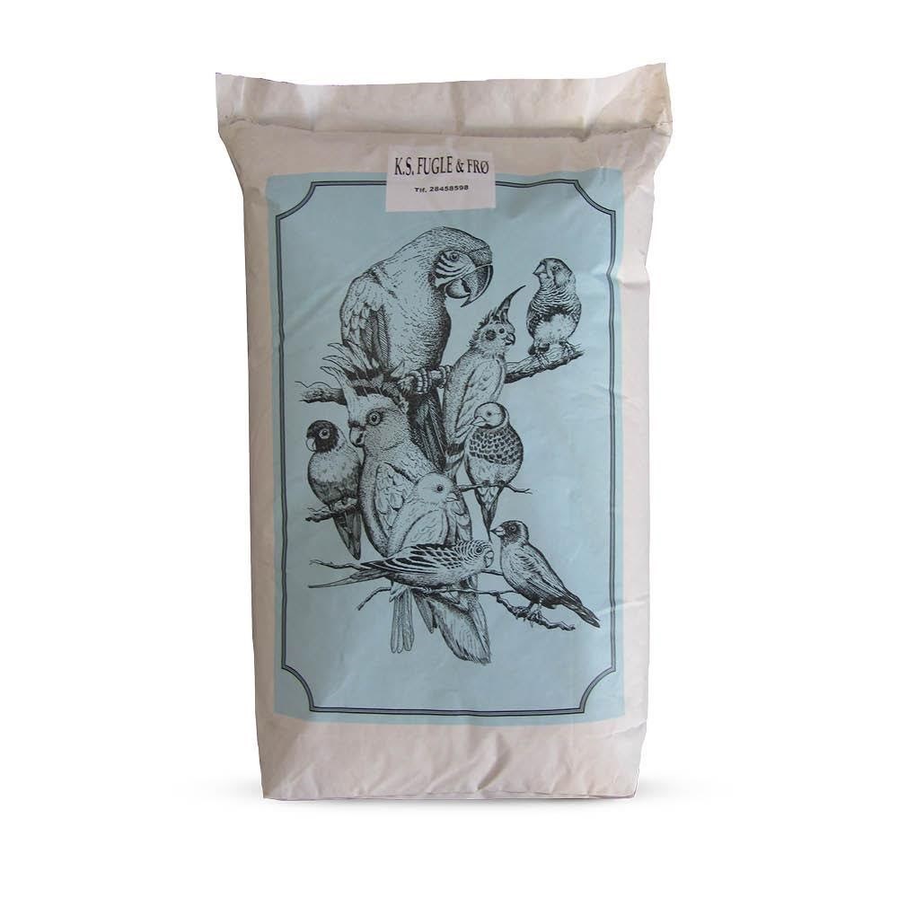 KS Fugle & Frø K.S. Undulat 25 kg - Essen Snacks Vitamine 0392