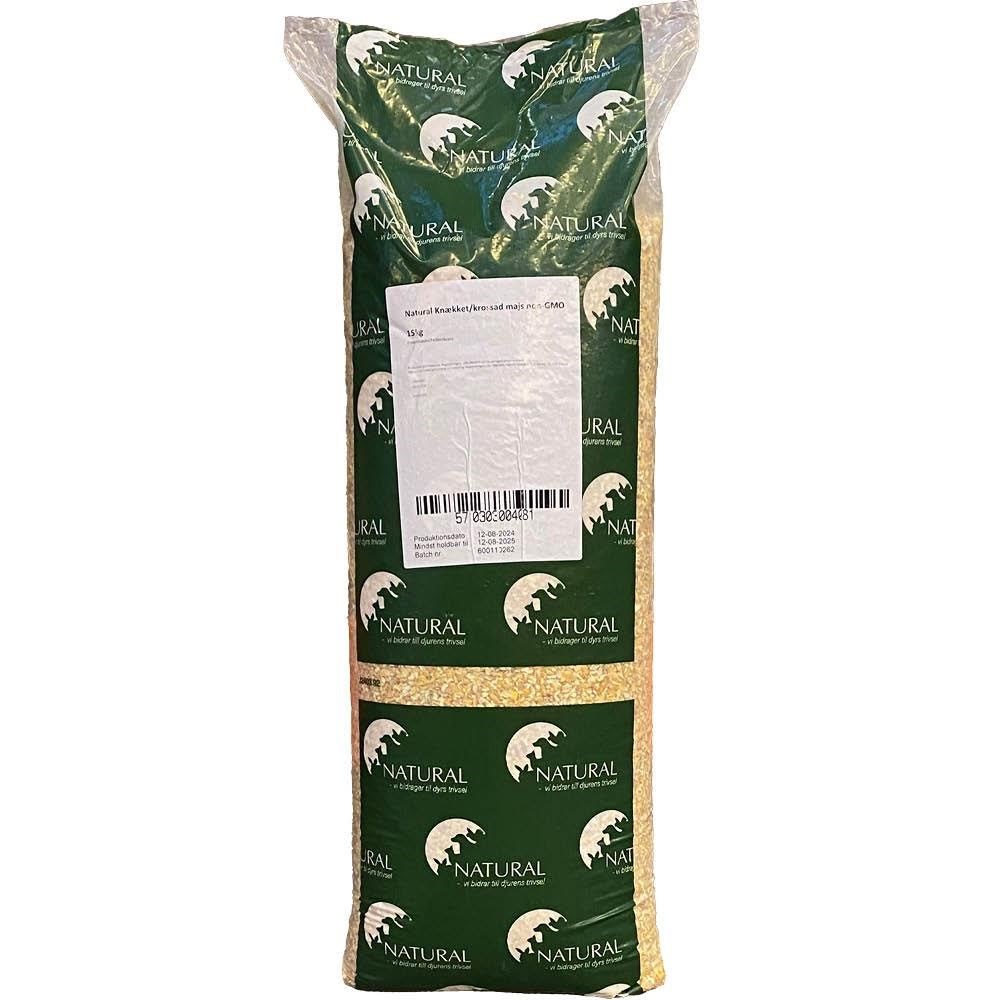 Natural Knækket Majs 15 kg - Essen Snacks Vitamine