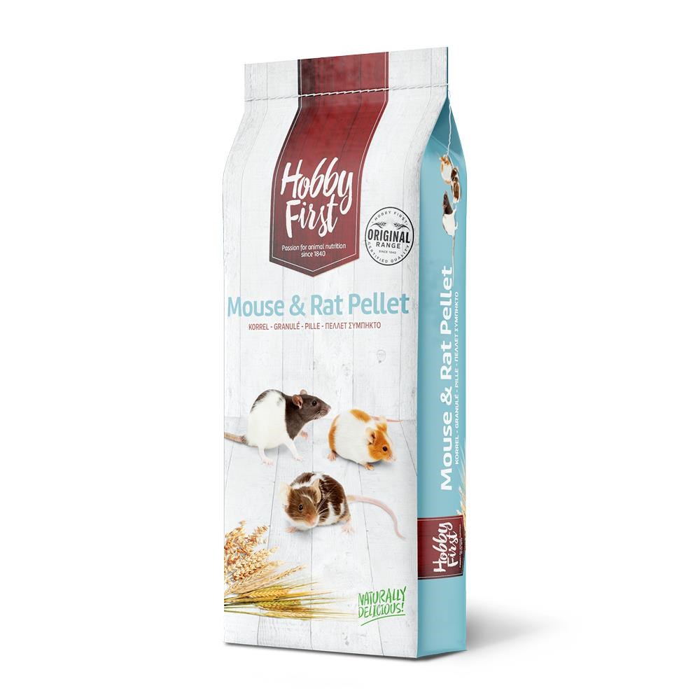 Hobby First Mouse & Rat Pellet 20 kg - Nagetiere 74000013