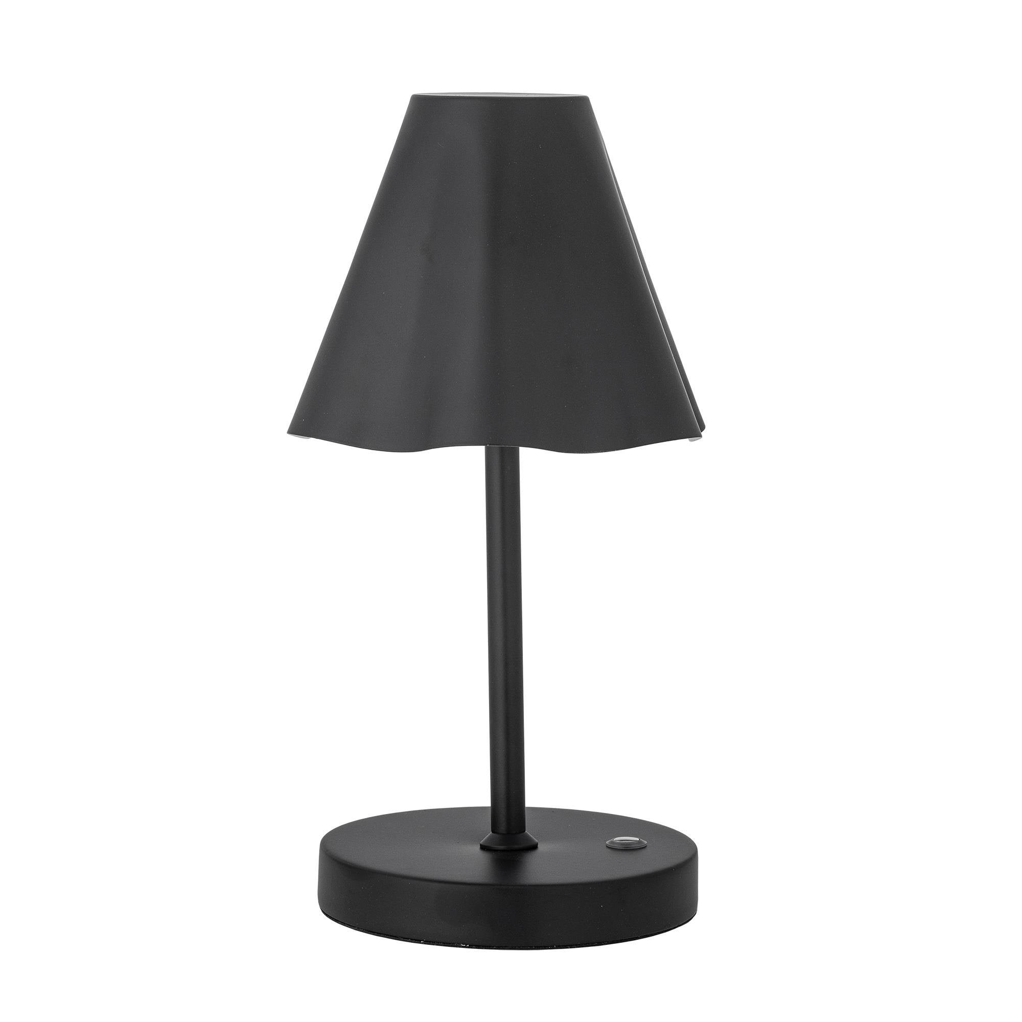 Bloomingville Lianna Tragbare Lampe, Wiederaufladbar, Schwarz, Eisen - Lampen