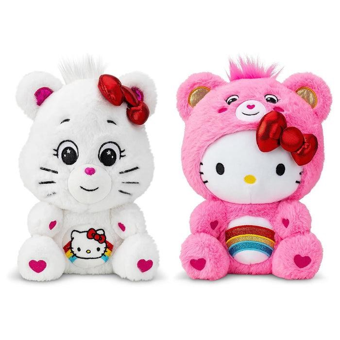 Care Bears - 25cm Plush - x Hello Kitty Set (2-pack)