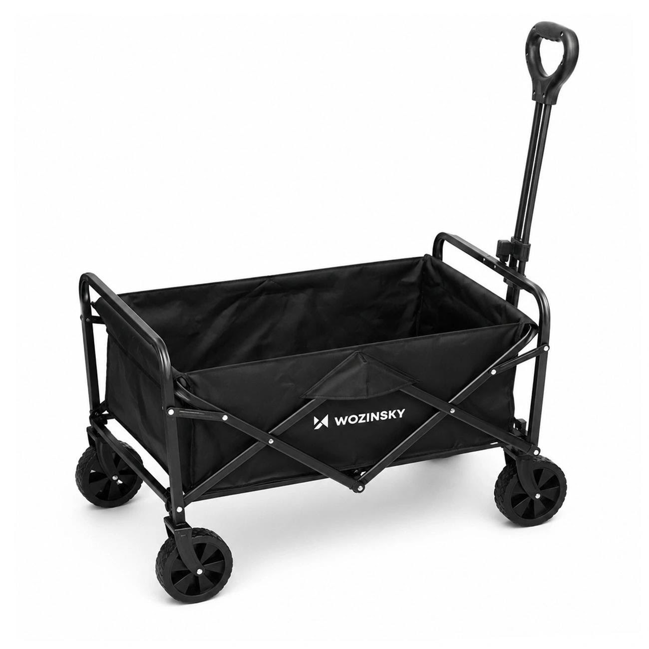 Wozinsky Wzp-80 Trolley | Beach | Tourist | Garden | Durable up to 80 kg - Black - Haus Garten