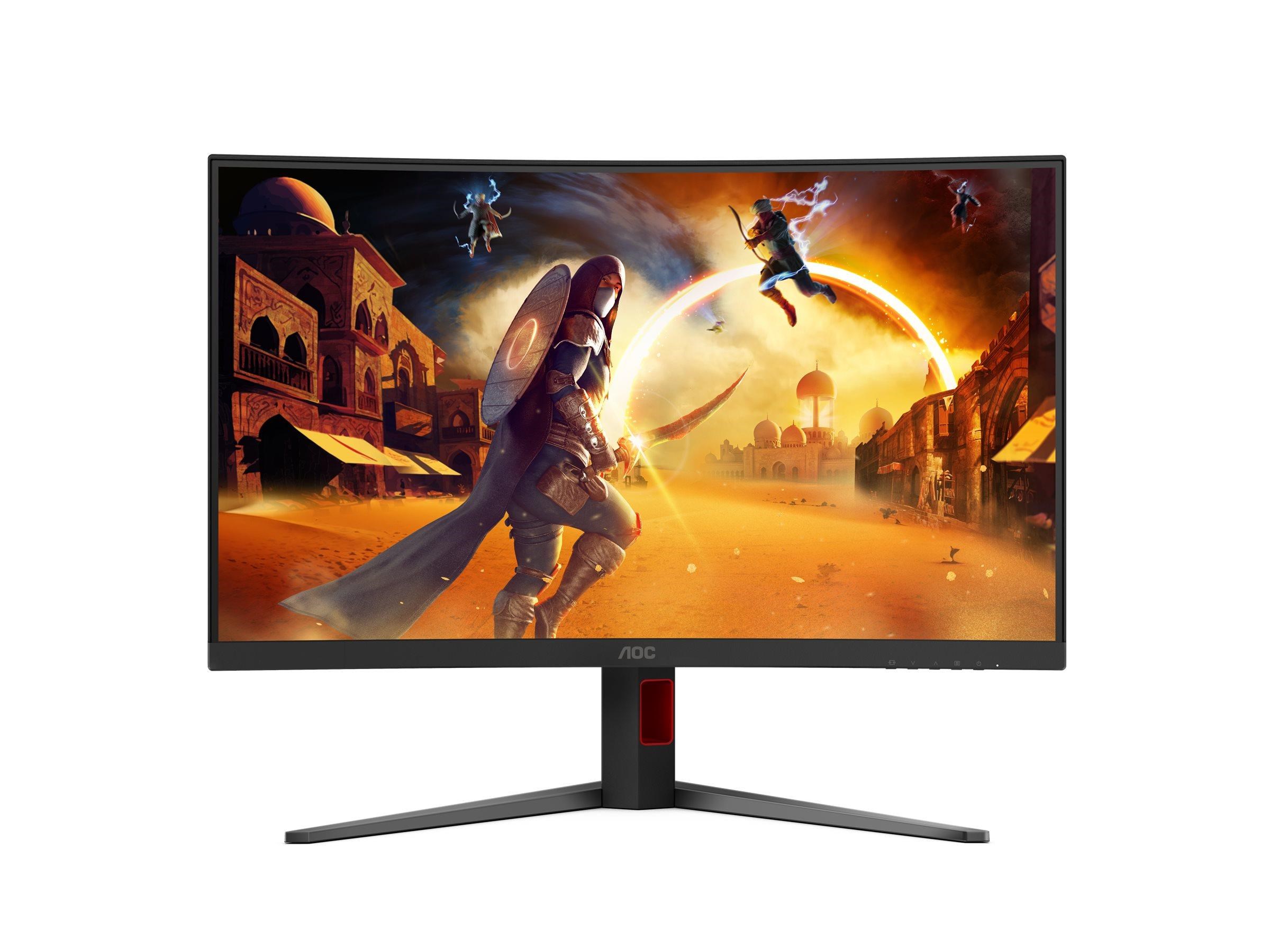 32" Aoc G4 C32g4z - 32" Curved | 1920 x 1080 | 240 Hz | VA - Bildschirm Red