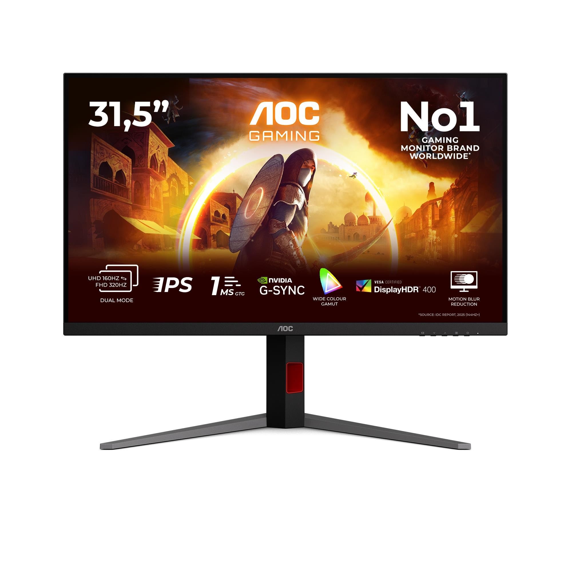 32" Aoc G4 U32g4u 31.5" 160hz 3840x2160 Fast Ips - Bildschirm