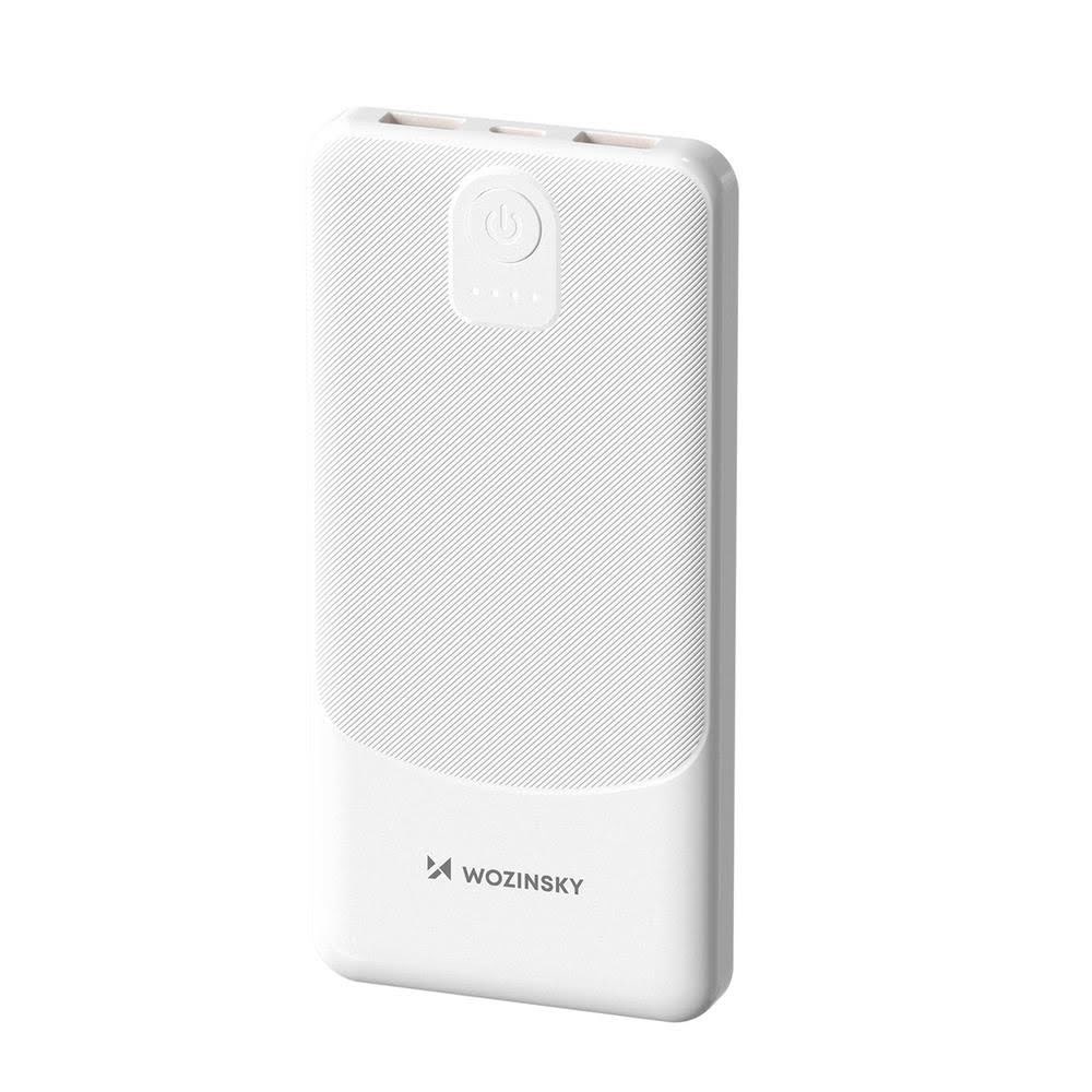 Wozinsky Powerbank Wpower Wpbbk-3 10000 Mah 10w 2x Usb-a 2A - Weiß - Handys Anderes Zubehoer