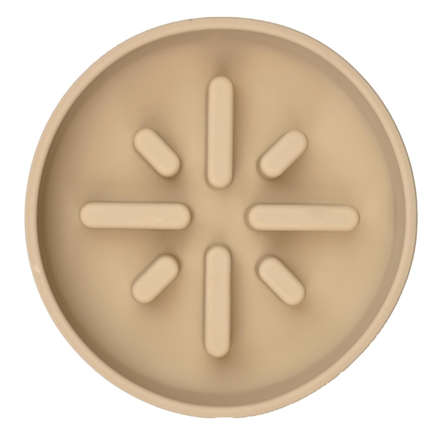 51 Degrees North 51 - Sili Bowl - Slow Feeder Napf - Sand - 350ml - Hunde