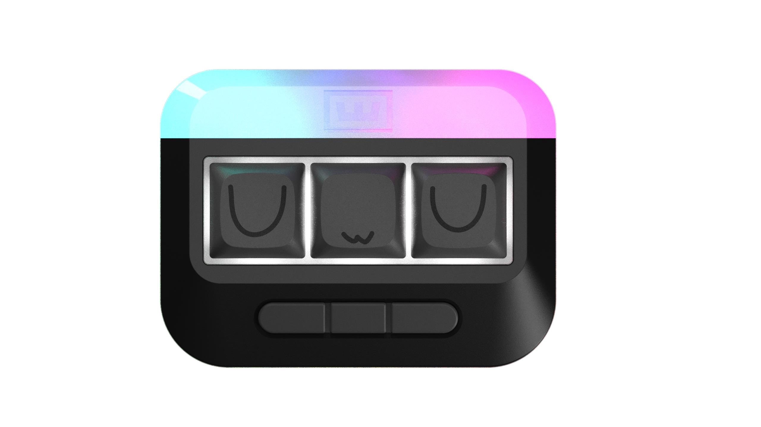 Wooting Uwu Rgb Stealth - Lekker Tikken Light - Gaming Tastatur (Tkl) - Universal - Schwarz - Tastaturen Wk4a-rgb-tik-bk1b