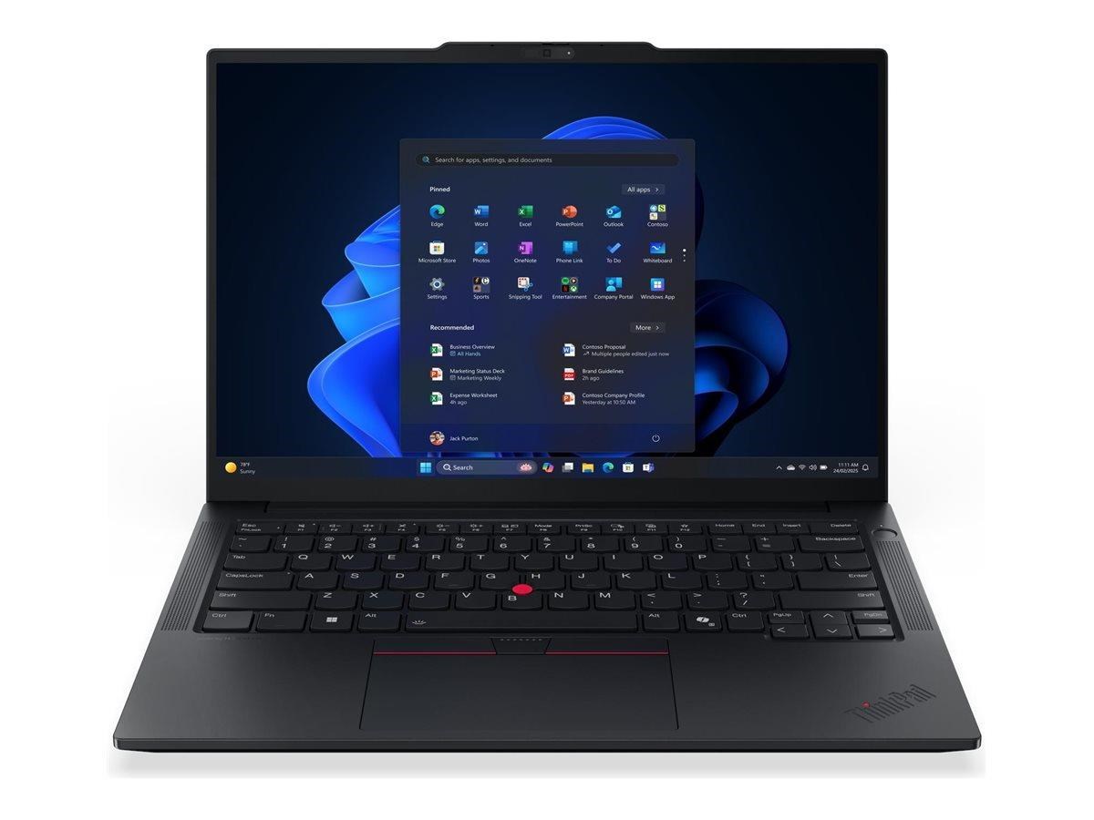 Lenovo Thinkpad E14 Gen 7 - 14" - Amd Ryzen 5 - 220 - 16 GB Ram - 256 GB Ssd - UK - Laptops Schwarz 21t00066uk