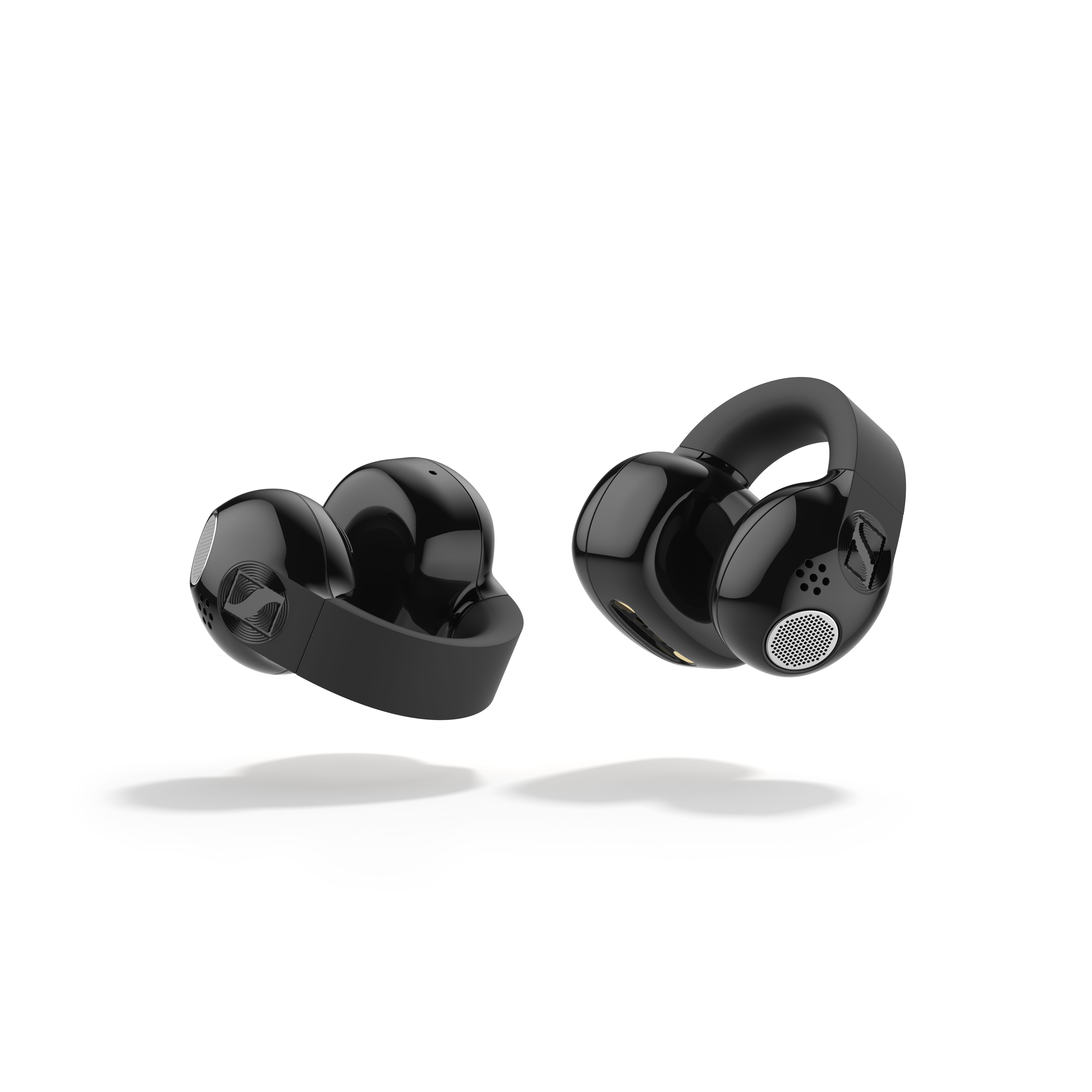 Kopfhörer - Sennheiser Accentum Clip - Schwarz - Kopfhoerer/headsets