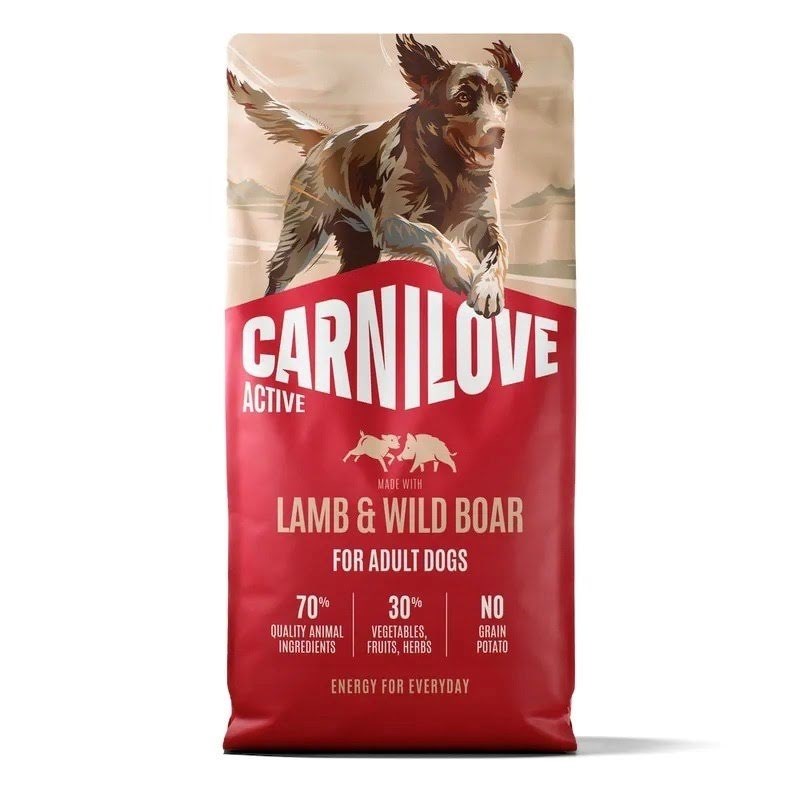 Carnilove Active Dog Adult Lamm&Wildschwein - Trockenfutter Für Hunde - 12kg 8595602581139