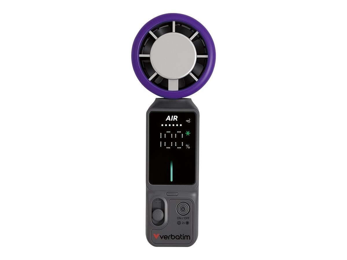 Verbatim Cool 'n' Go Ice Touch Pro - Purple - Klima Ventilatoren Klimaanlage 32349