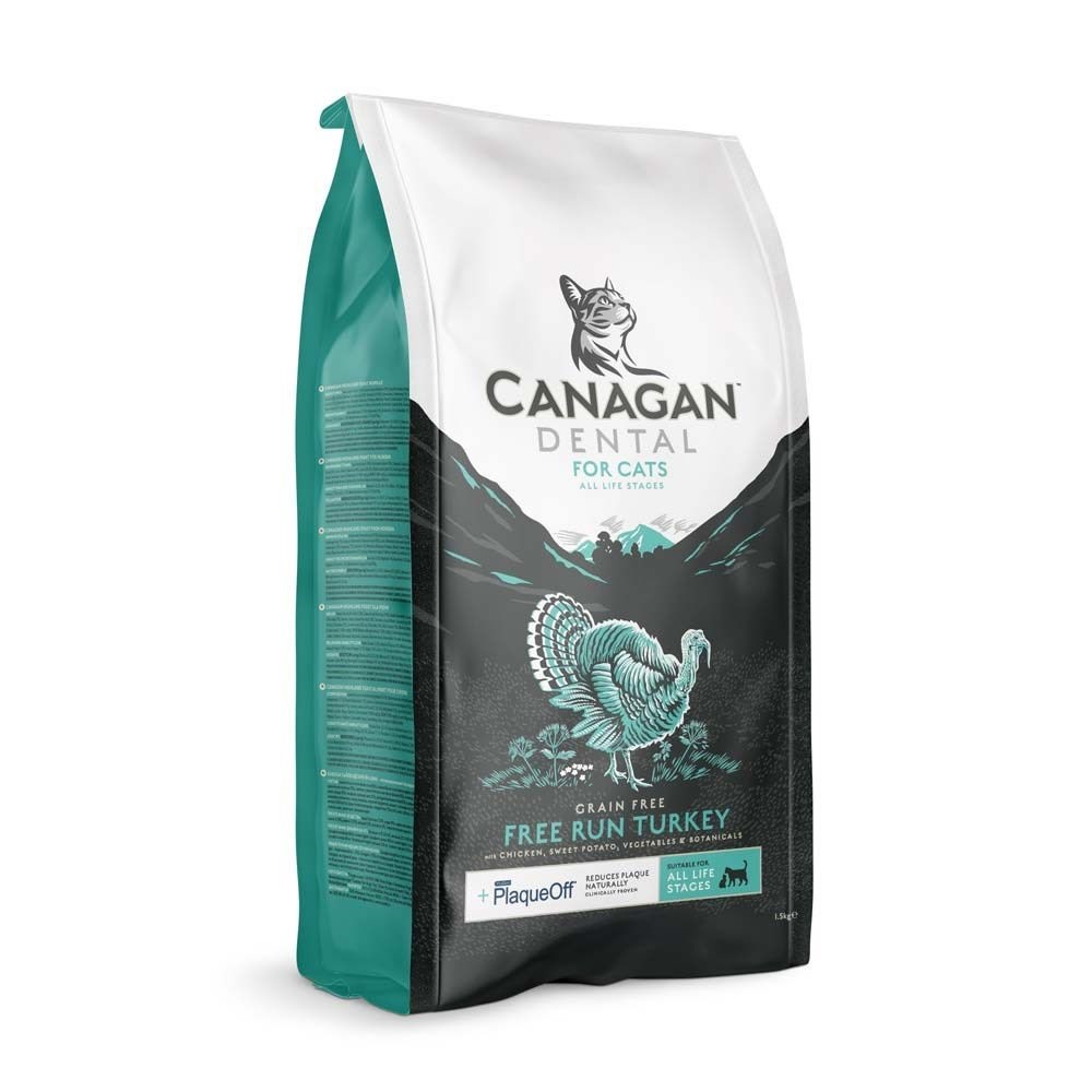 Canagan Dental Pute - Trockenfutter Für Katzen - 1.5kg 5029040013349