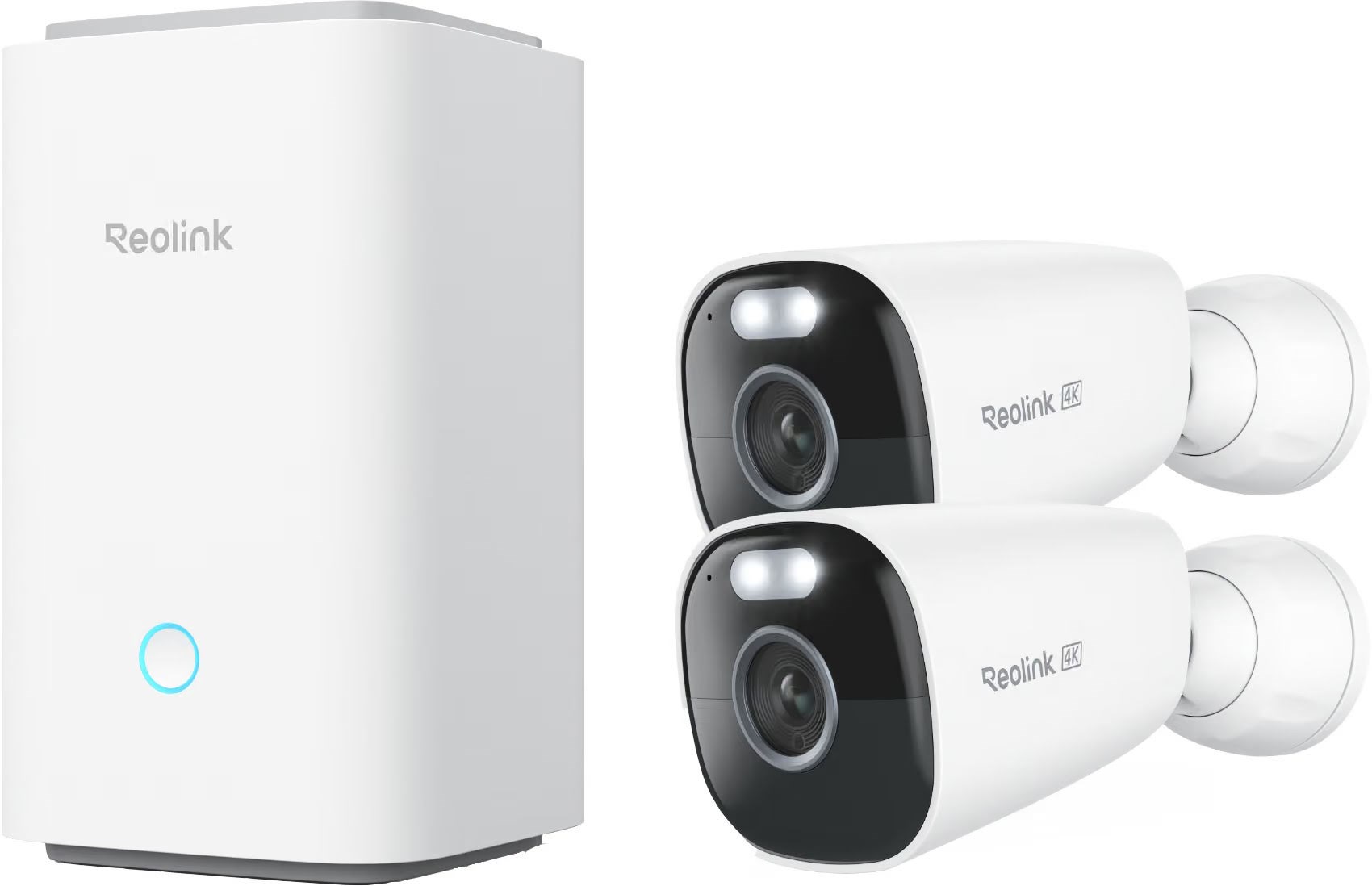 Reolink Argus Eco Ultra 4K Wireless Outdoor Security Camera 2 Pack - Smart Home