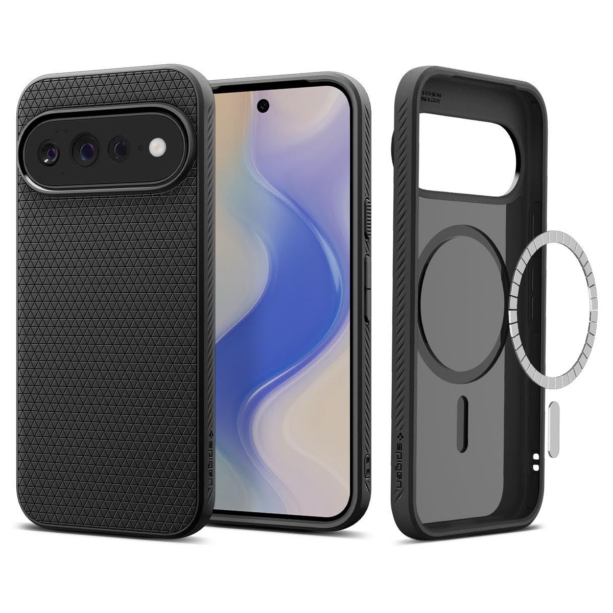 Spigen Liquid Air Magsafe - Matte Black - Google Pixel 11 Pro XL - Handys Cover Cases