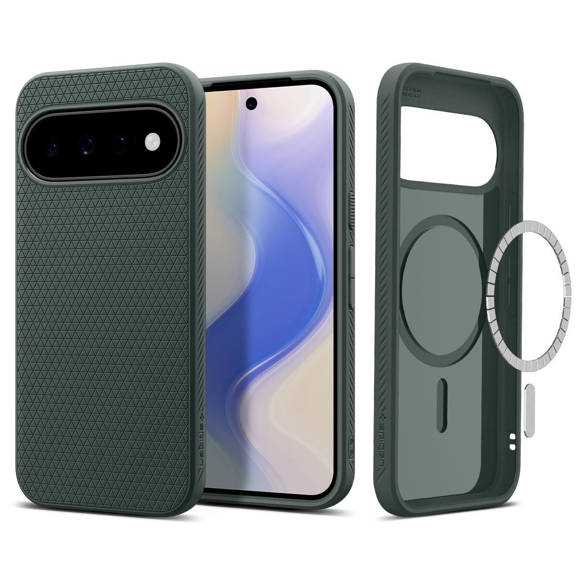 Spigen Liquid Air Magsafe - Abyss Green - Google Pixel 11 - Handys Cover Cases Acs11853