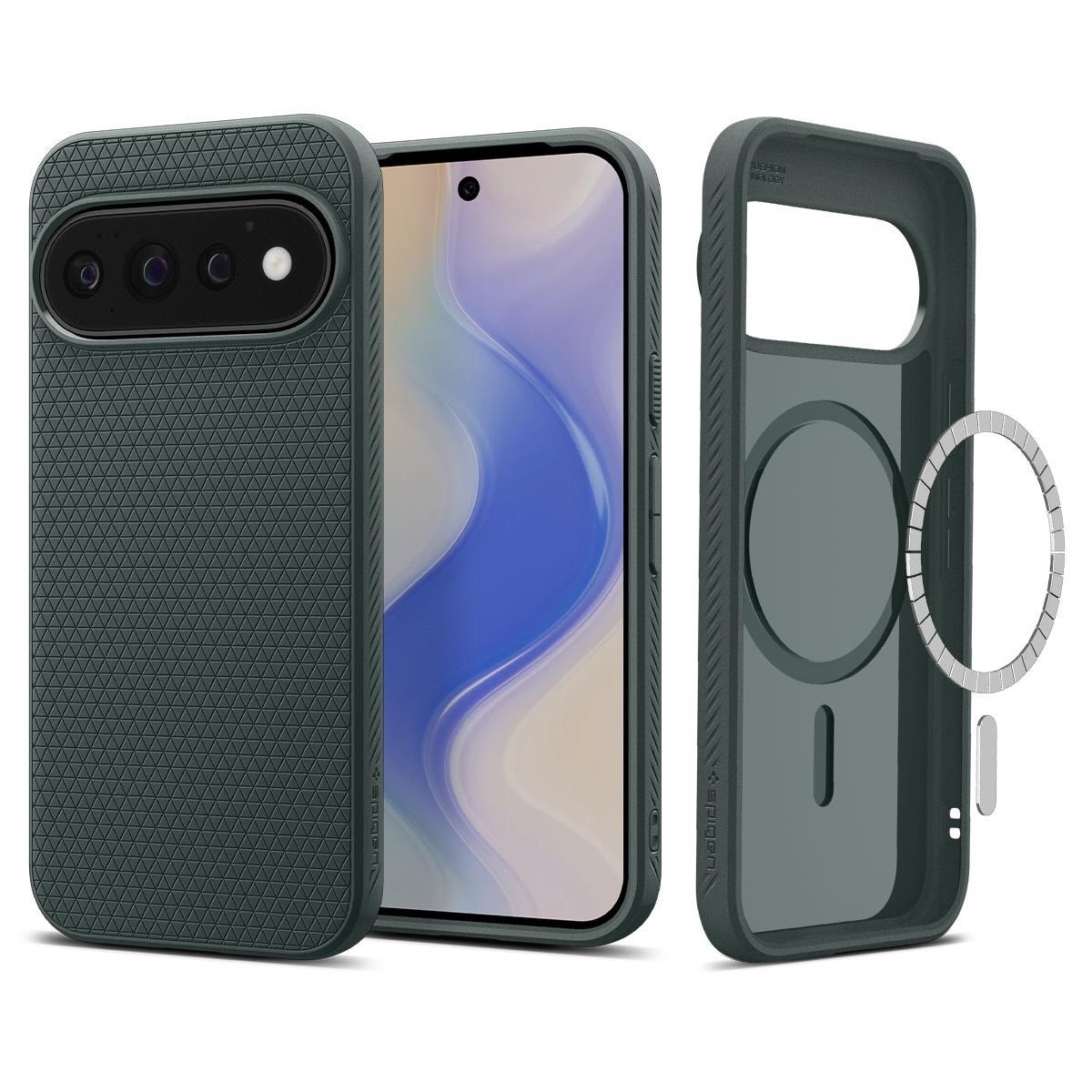 Spigen Liquid Air Magsafe - Abyss Green - Google Pixel 11 Pro - Handys Cover Cases