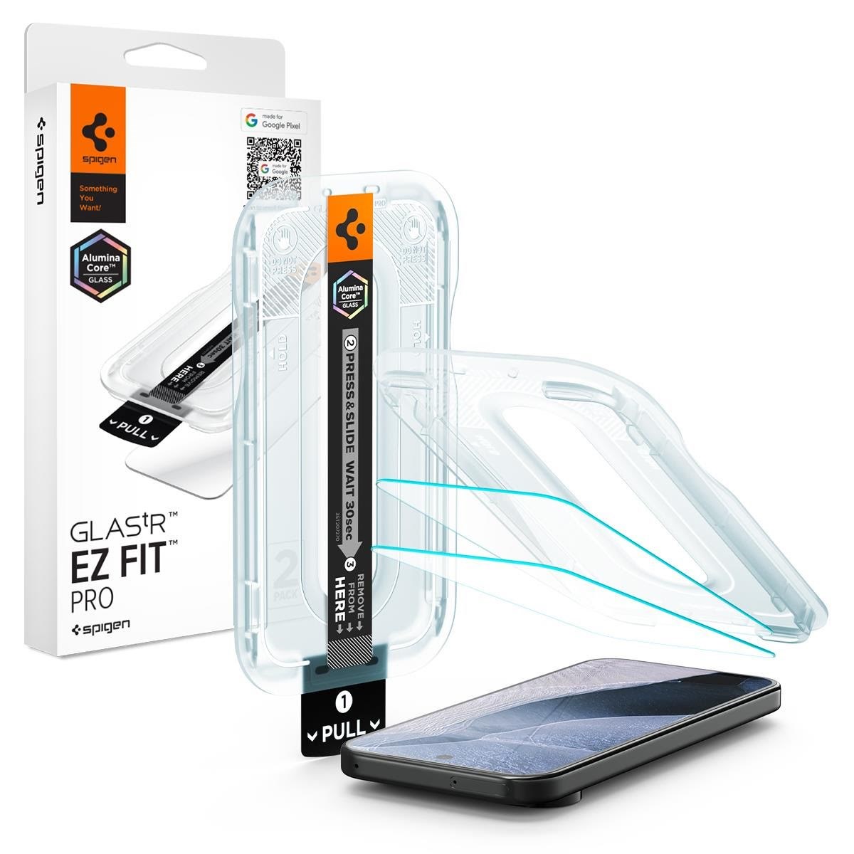 Spigen Glass tR EZ Fit Pro 2 Pack - Google Pixel 11 Pro XL - Handys Schutzfolie