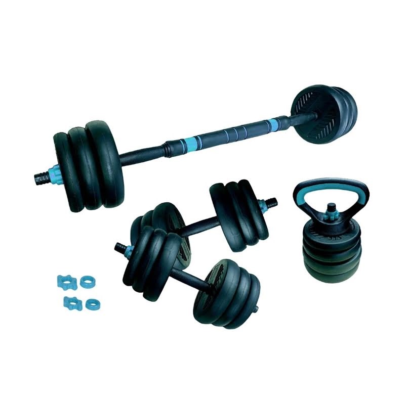 Asg Weightset 20 kg. Black/petrol - Sport Fitness Asg4511blackone Size
