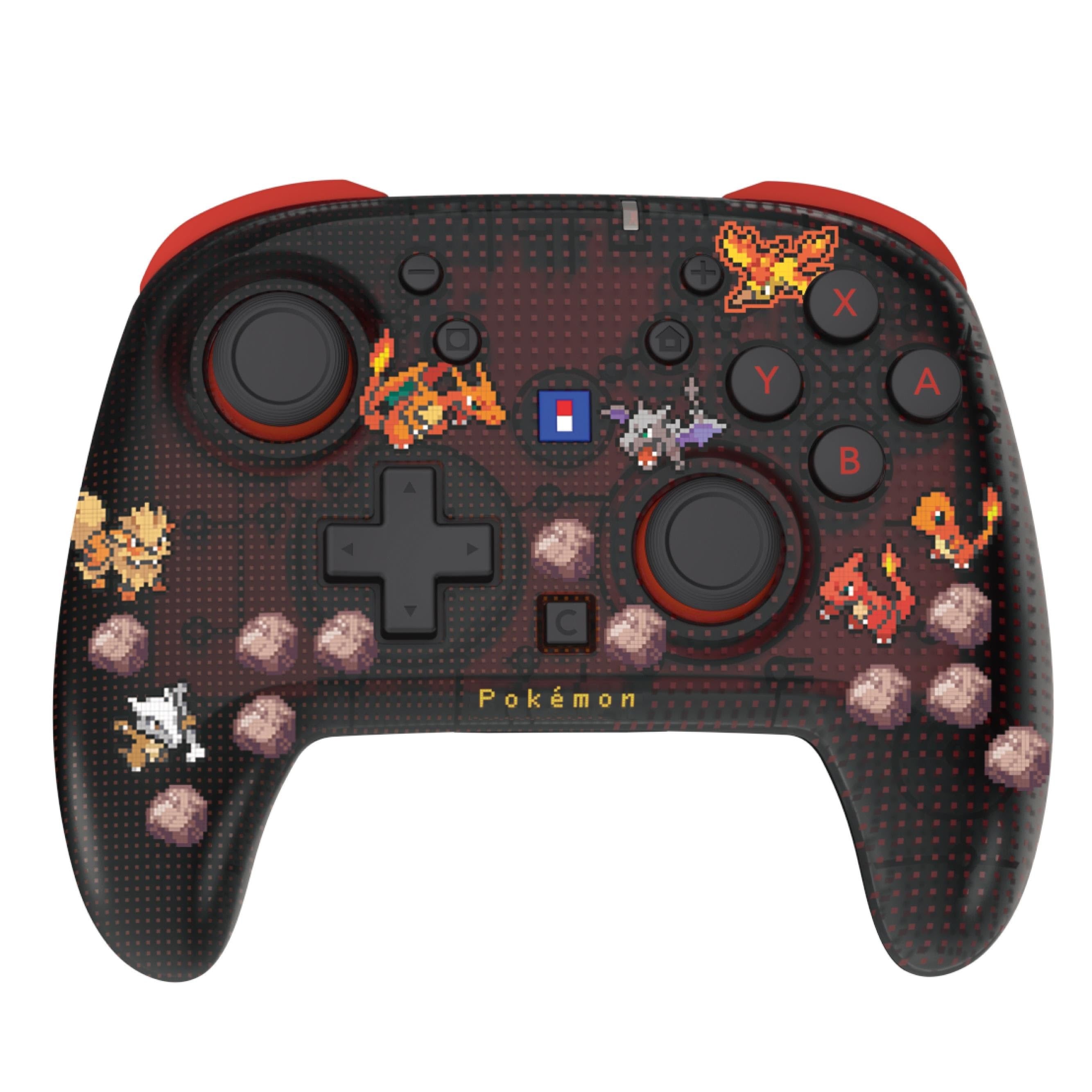 Hori Pad Turbo Wireless Controller - Pokémon Pixel Red - Wireless Controller - Nintendo Switch 2 - Gaming Zubehoer Nsx-198e