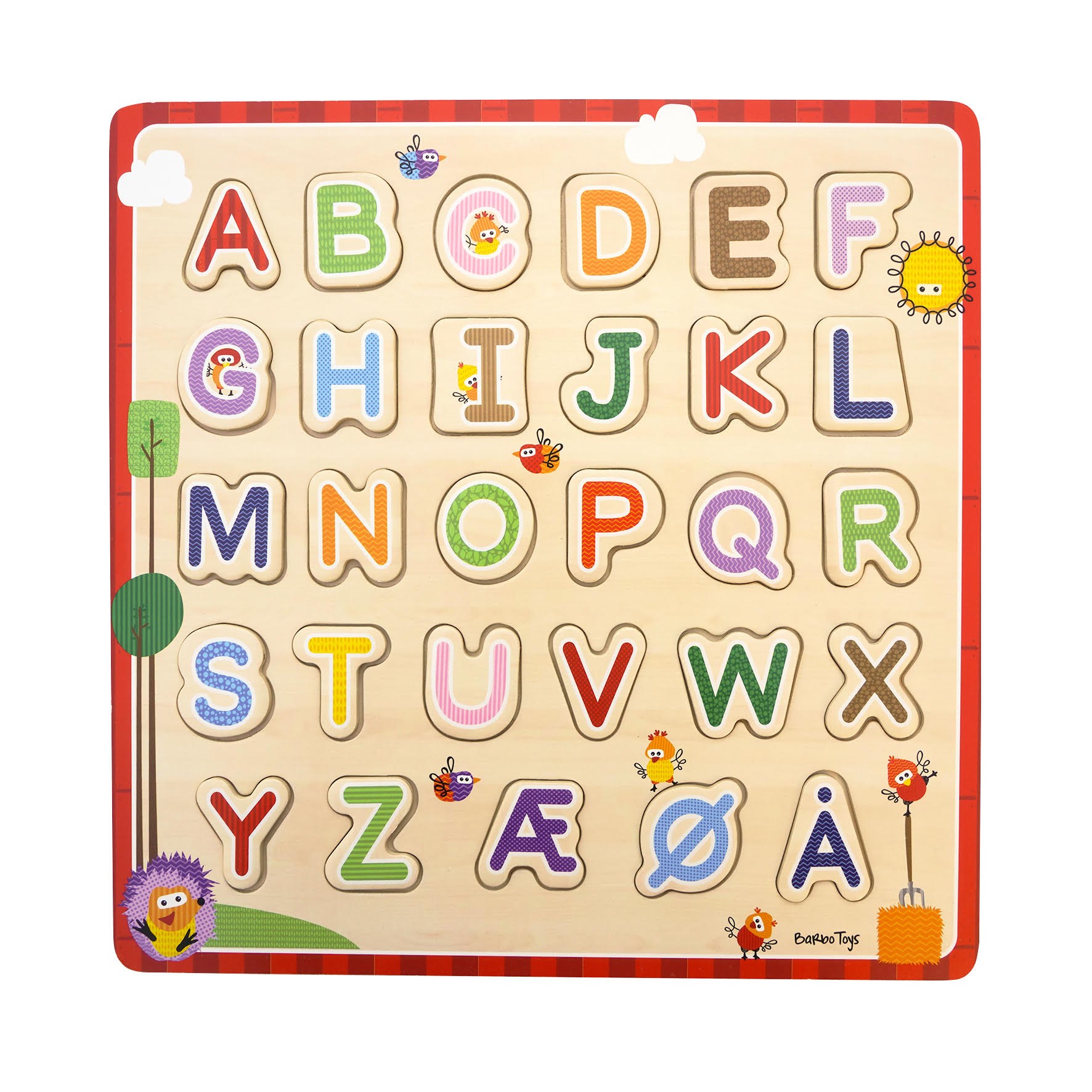 Wacky Wonders - Træ Puslespil - Abc (DK) - Puzzle