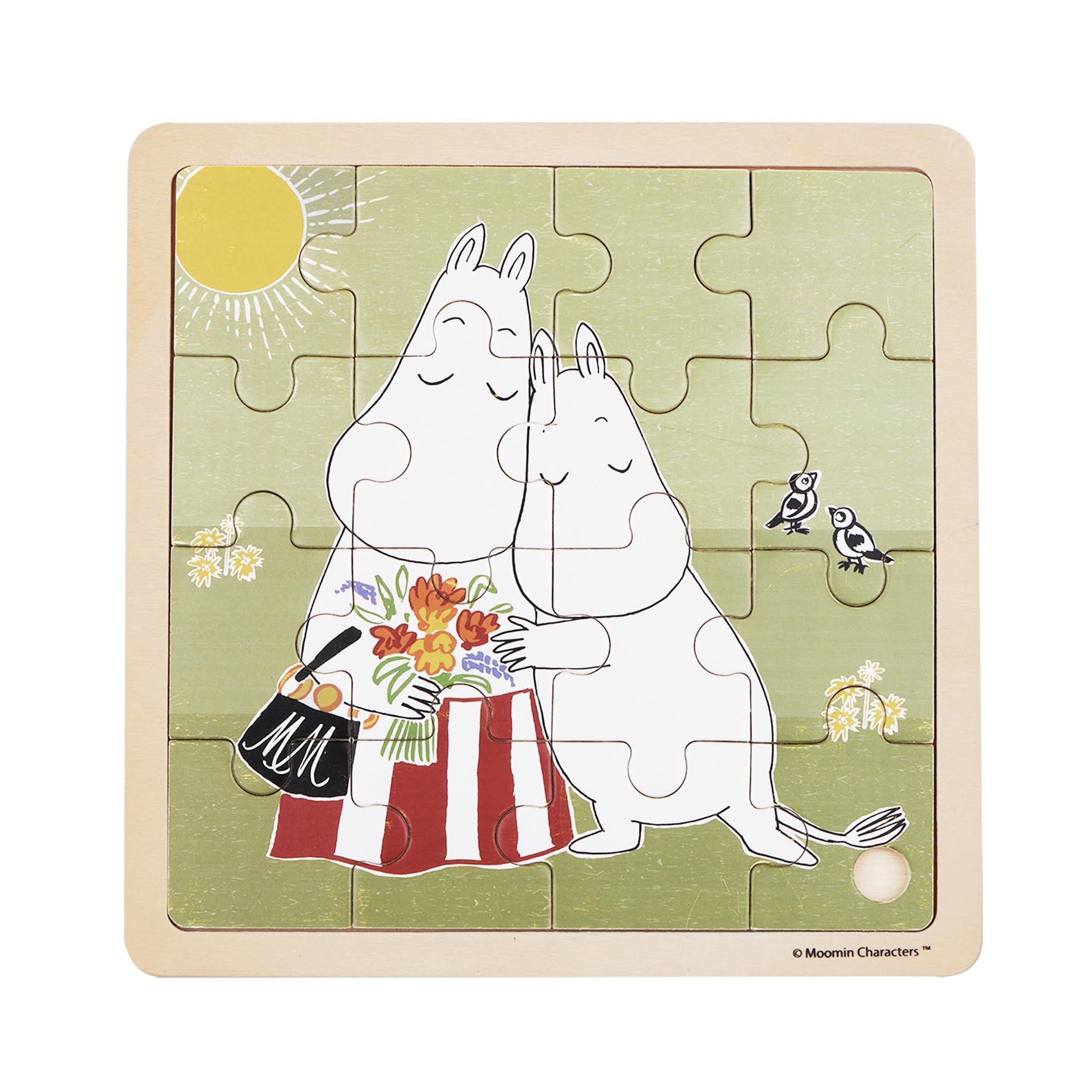 Moomin - Framed Wooden Puzzle - Hugs 7221