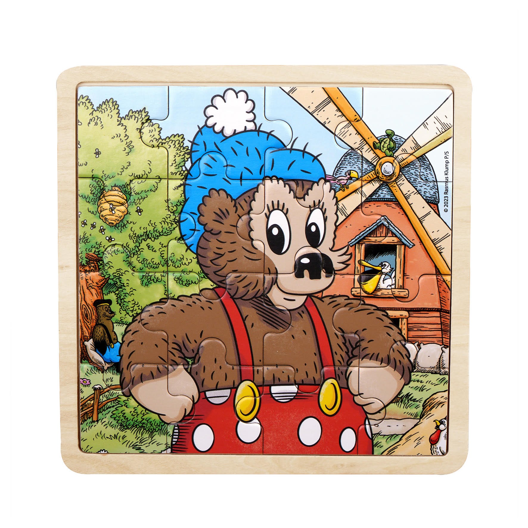Rasmus Klump - Framed Wooden Puzzle