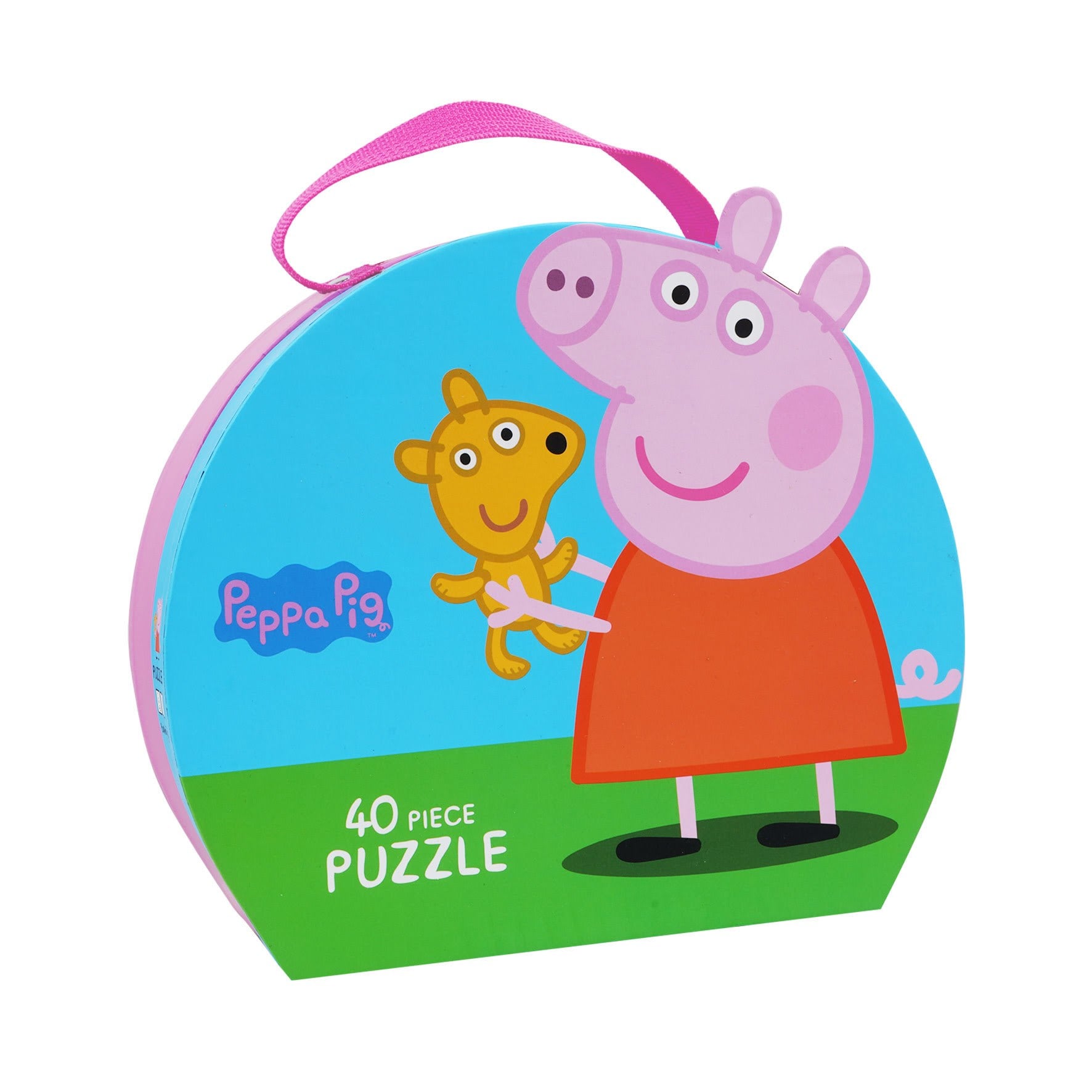 Peppa Pig - Suitcase w. Puzzle - Teddy 9021