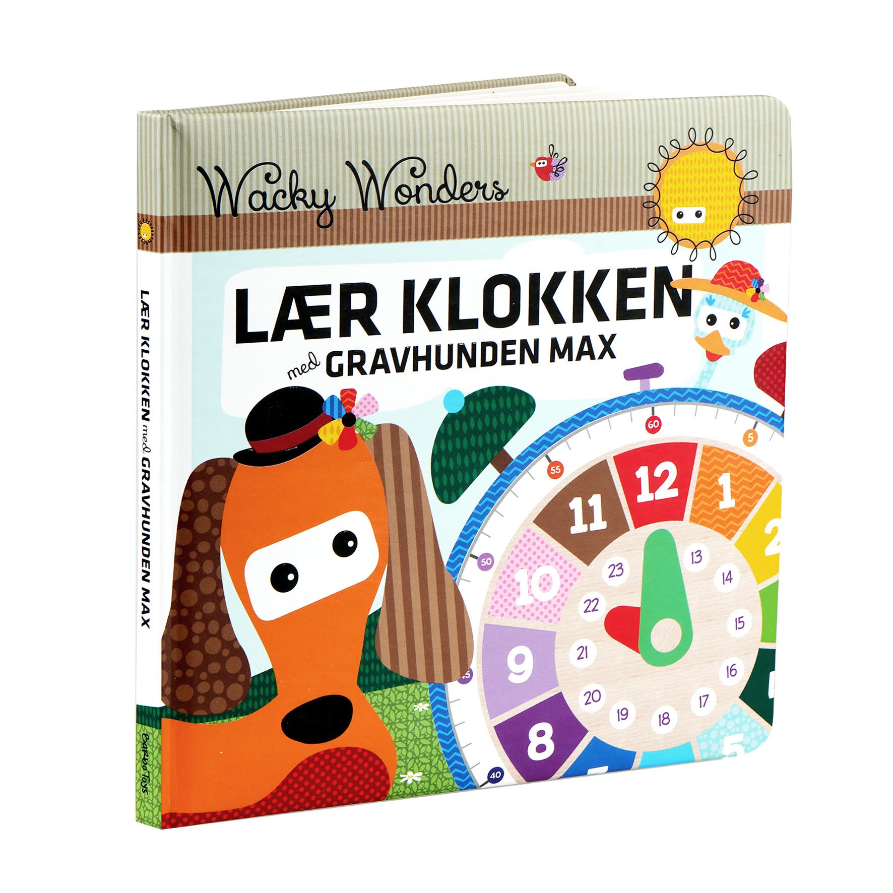 - Bog - Lær Klokken Med Gravhunden M - Kinderbuecher 21614