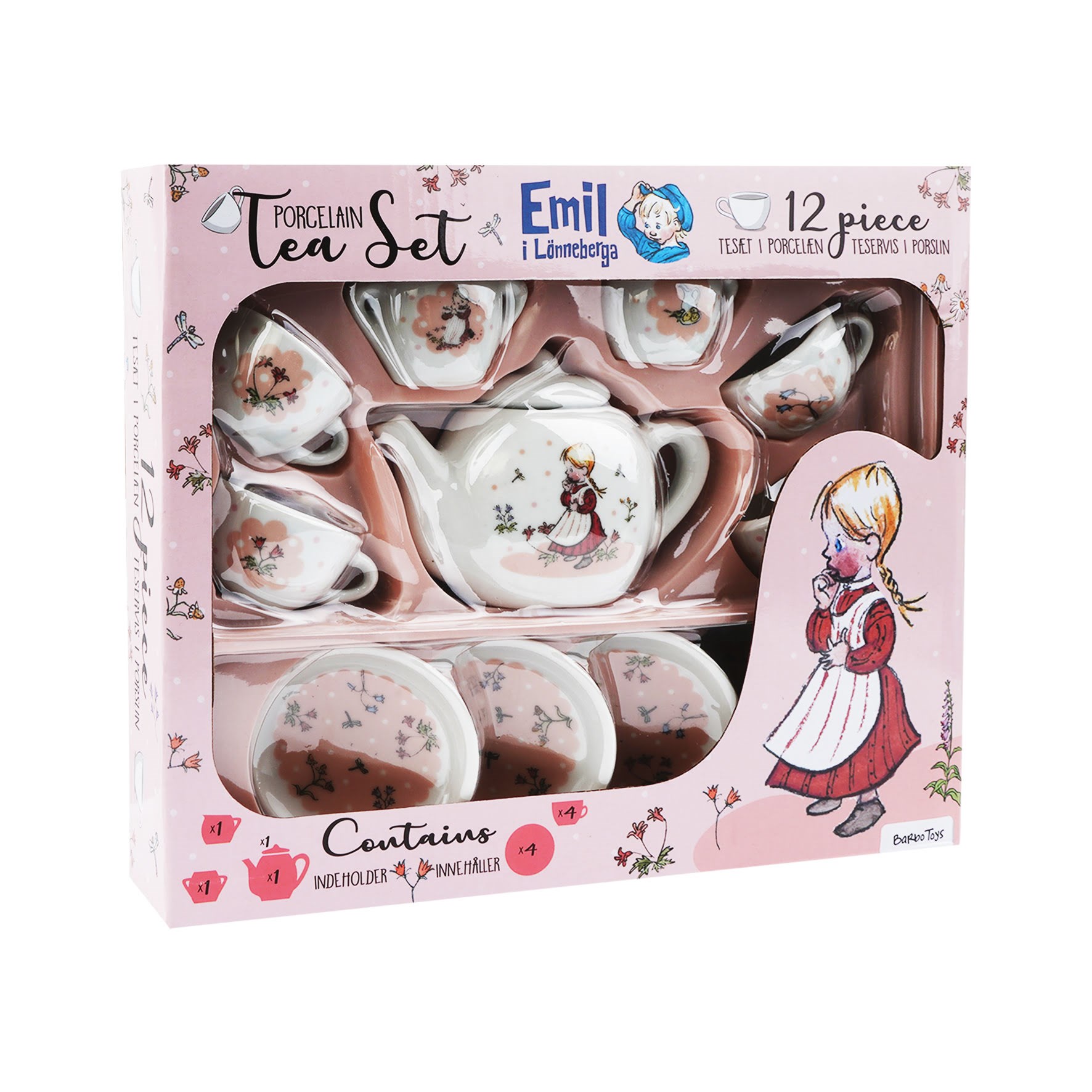 Emil Fra Lønneberg Emil - Porcelain Tea Set - Ida - Baby Spielzeug
