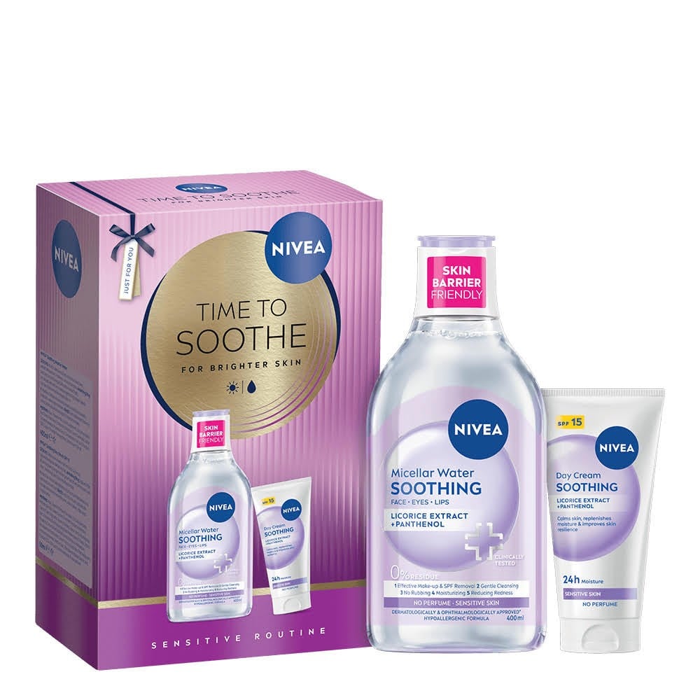 Nivea Time to Soothe Giftpack - Geschenkbox