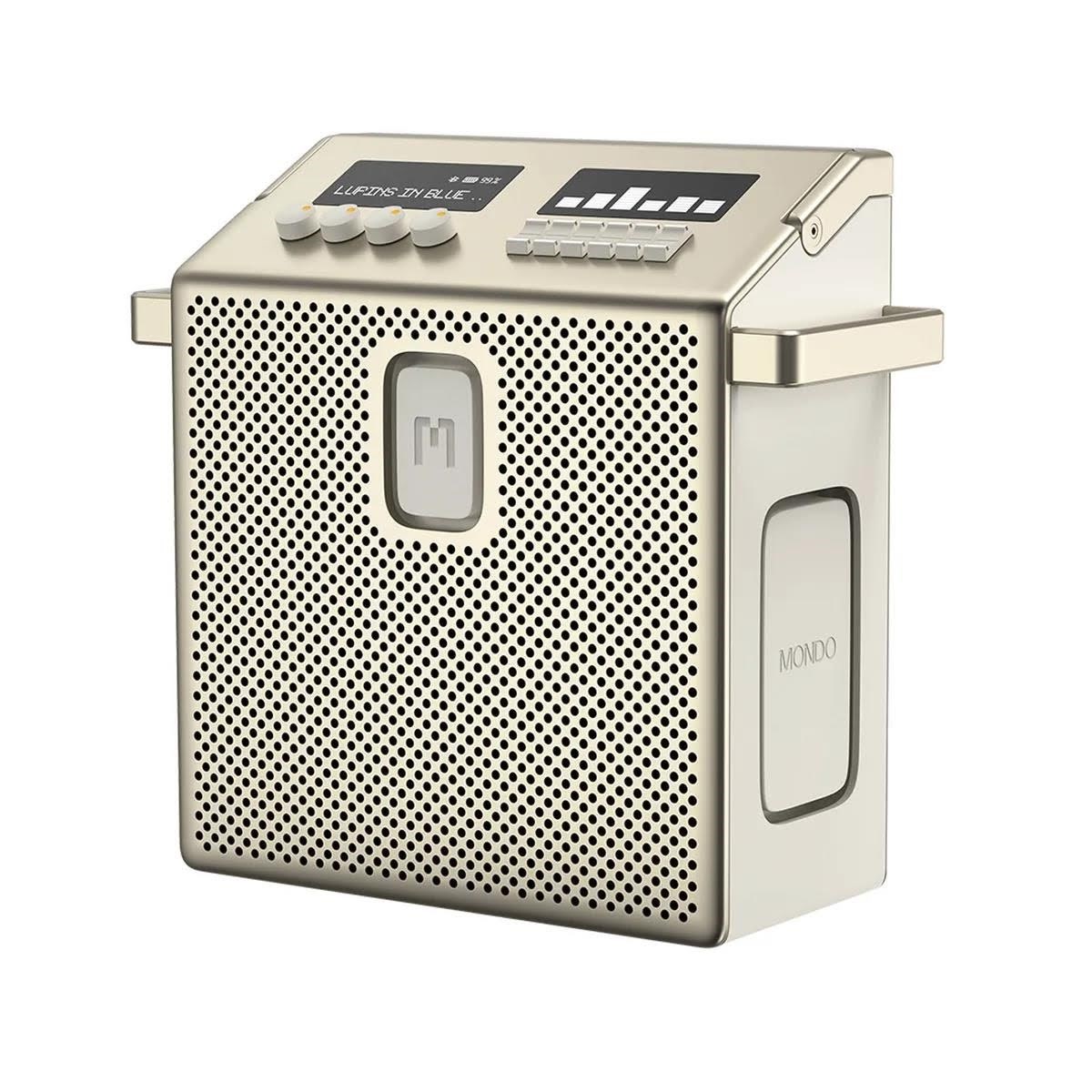 Mondo by Defunc Bluetooth Speaker Medium Silver/greige - Tragbare Party Lautsprecher