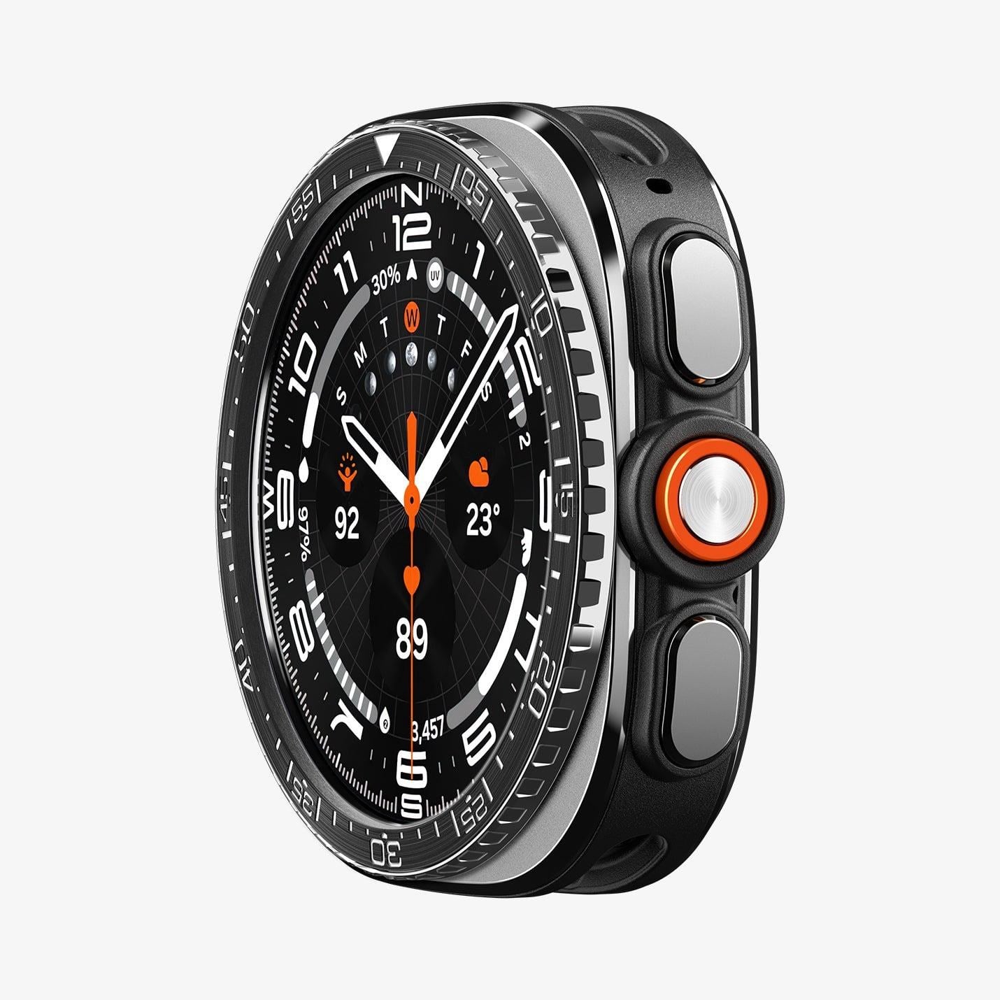 Spigen Bezel Tune (Diver) - Black - Samsung Galaxy Watch Ultra2 - Smartwatch Accessories