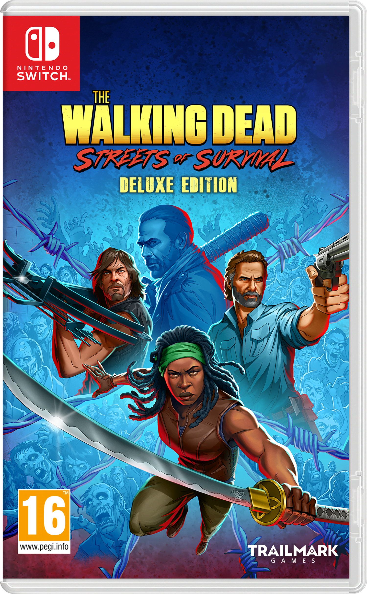 The Walking Dead: Streets of Survival (Deluxe Edition) - Nintendo Switch - Beat 'em Up - Pegi 16 - Spiele