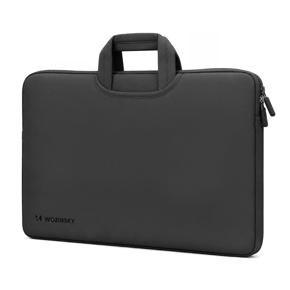 Wozinsky Wnt-17b 17.3" Laptop Bag With Retractable Neoprene Handle - Black - Taschen