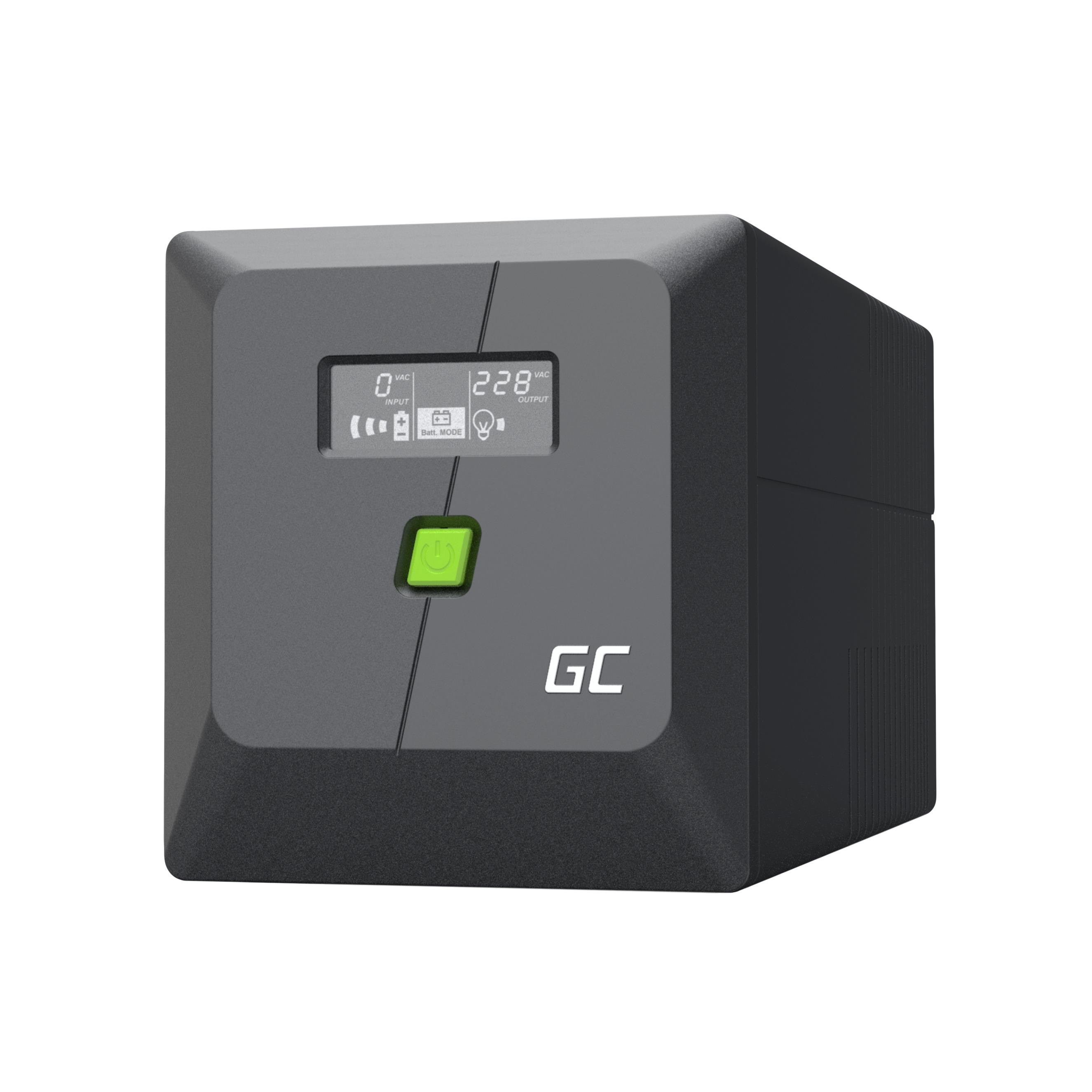 Green Cell Powerproof Upslp480 - 750va/480w | Line-interactive | Pure Sine Wave | 12v 1x9ah - Usvs