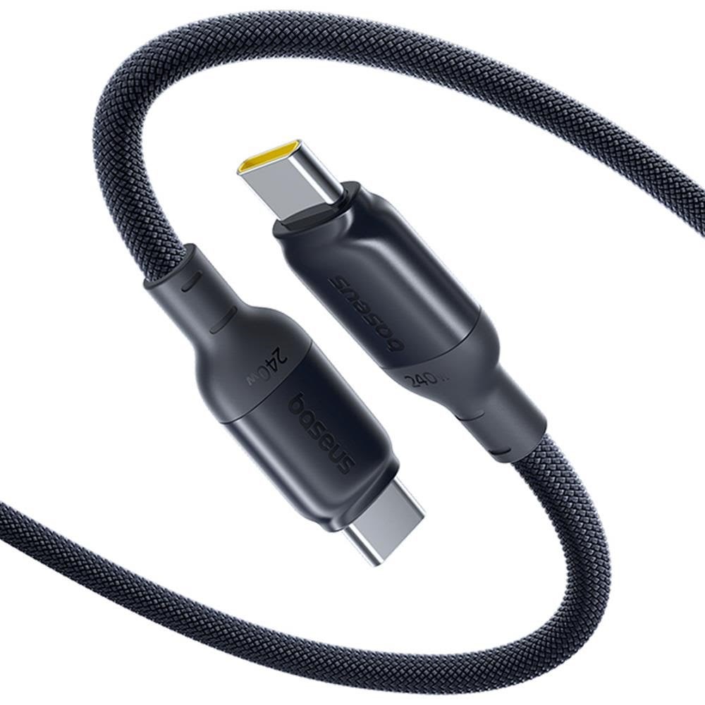 Baseus Picogo Fast Charging 240w Usb-c to Usb-c Cable 1m - Black - Usb Kabel