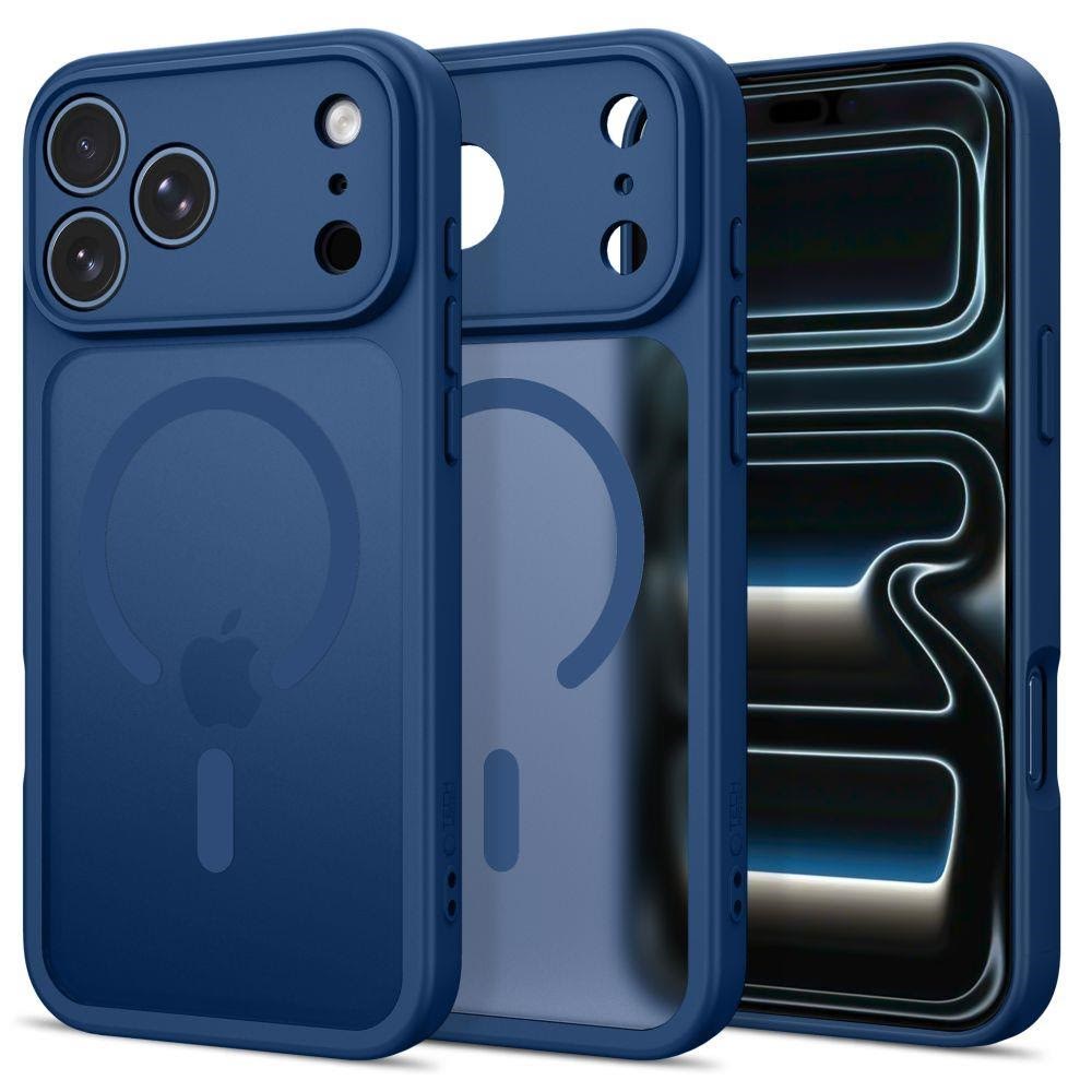 Tech-protect Basicmag Magsafe Case For Iphone 17 Pro / 18 Pro - Dark Blue Matte - Handys Cover Cases