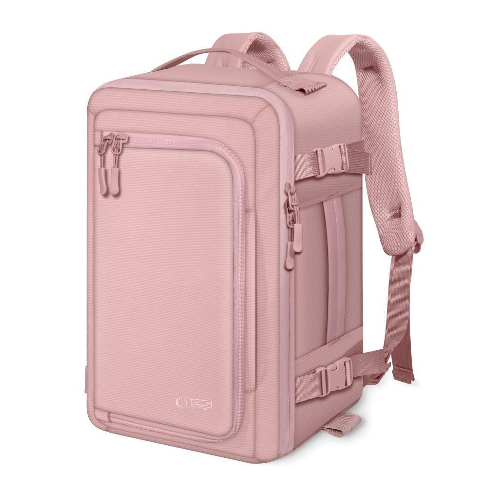 Tech-protect Defender S50 Backpack For Ryanair & Wizzar - 20l Laptop Bag - Pink - Taschen