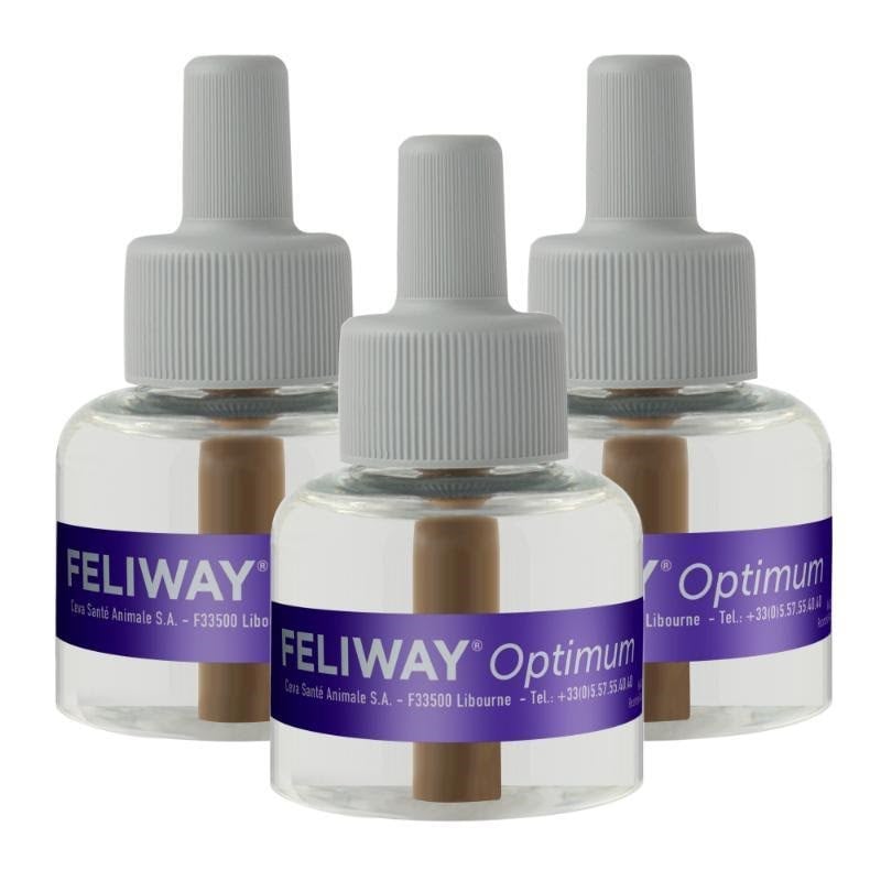 Feliway Feliway Optimum Nachfüllpack 3er-pack, 3x48 ml - Katzen 274845