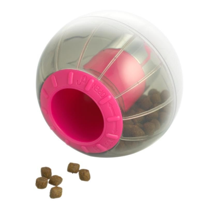 Kruuse Catrine Catmosphere Spenderball Rauchfarben/rot, 9 - Katzen
