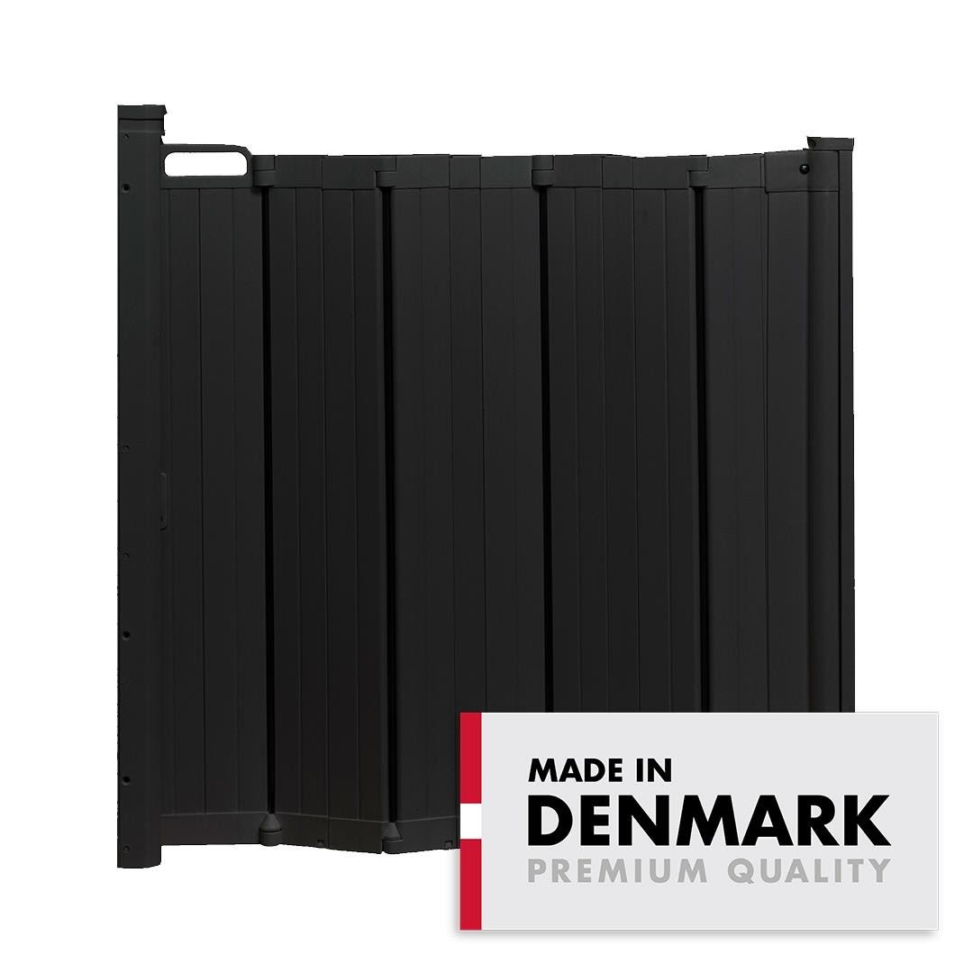 Babydan Guard Me Sikkerhedsgitter Sort 55-89 cm - Babypflege 500354