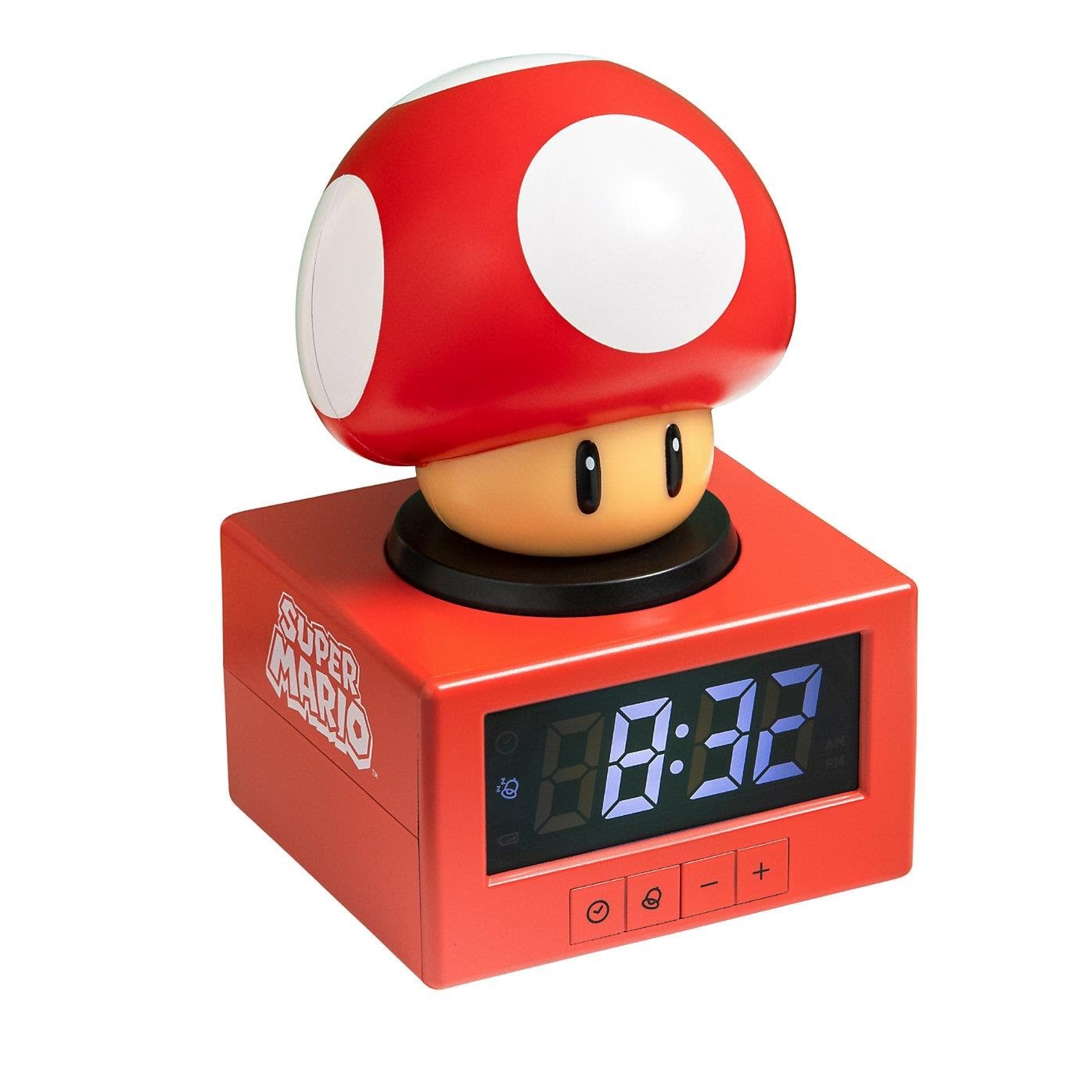 Paladone - Super Mario - Icon Alarm Clock With Light - Wecker - Merchandise