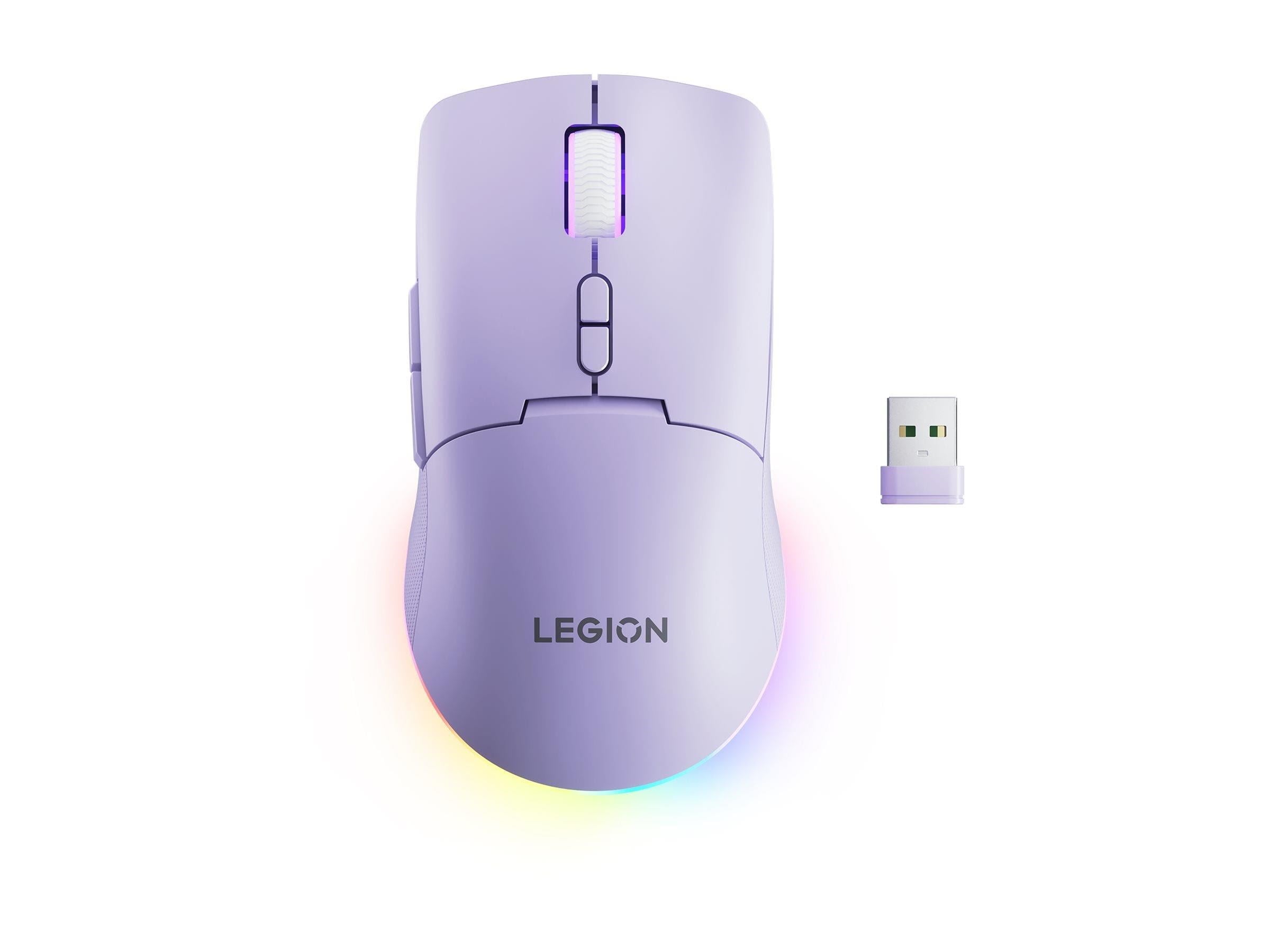 Lenovo Legion M220 Wireless Rgb Gaming Mouse (Aurora Purple) - Maus (Lila) Gy51v60438