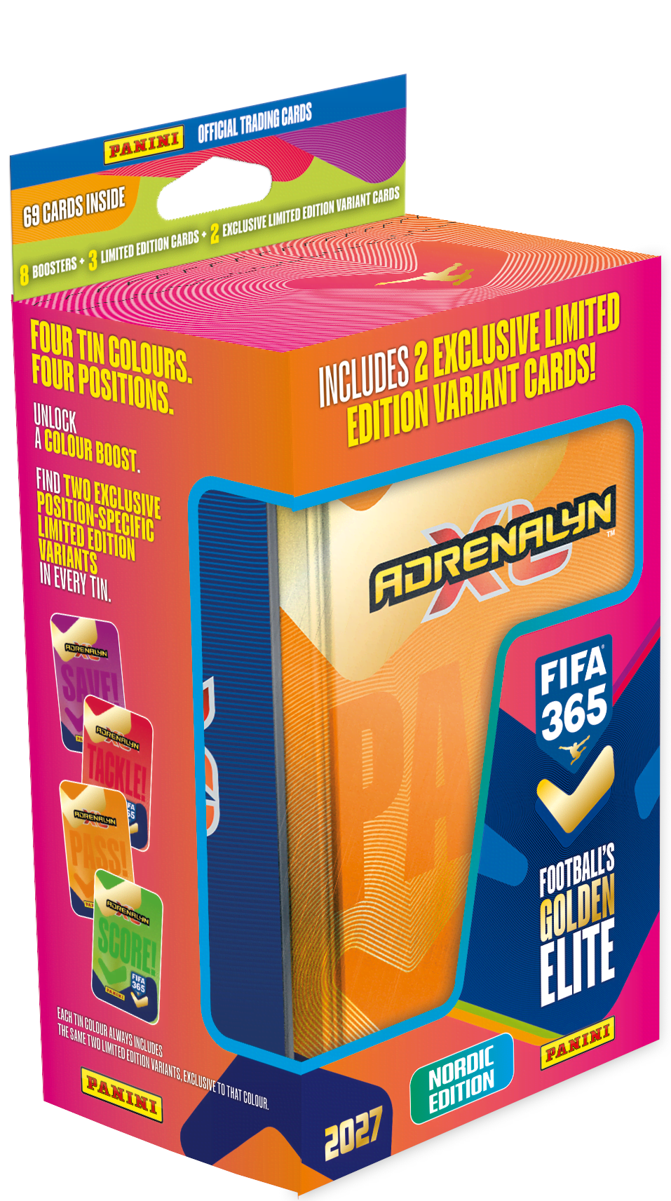 Panini Fifa 365 Adrenxl 2027 Mega Tin - Assorted - Brettspiele Pan3717