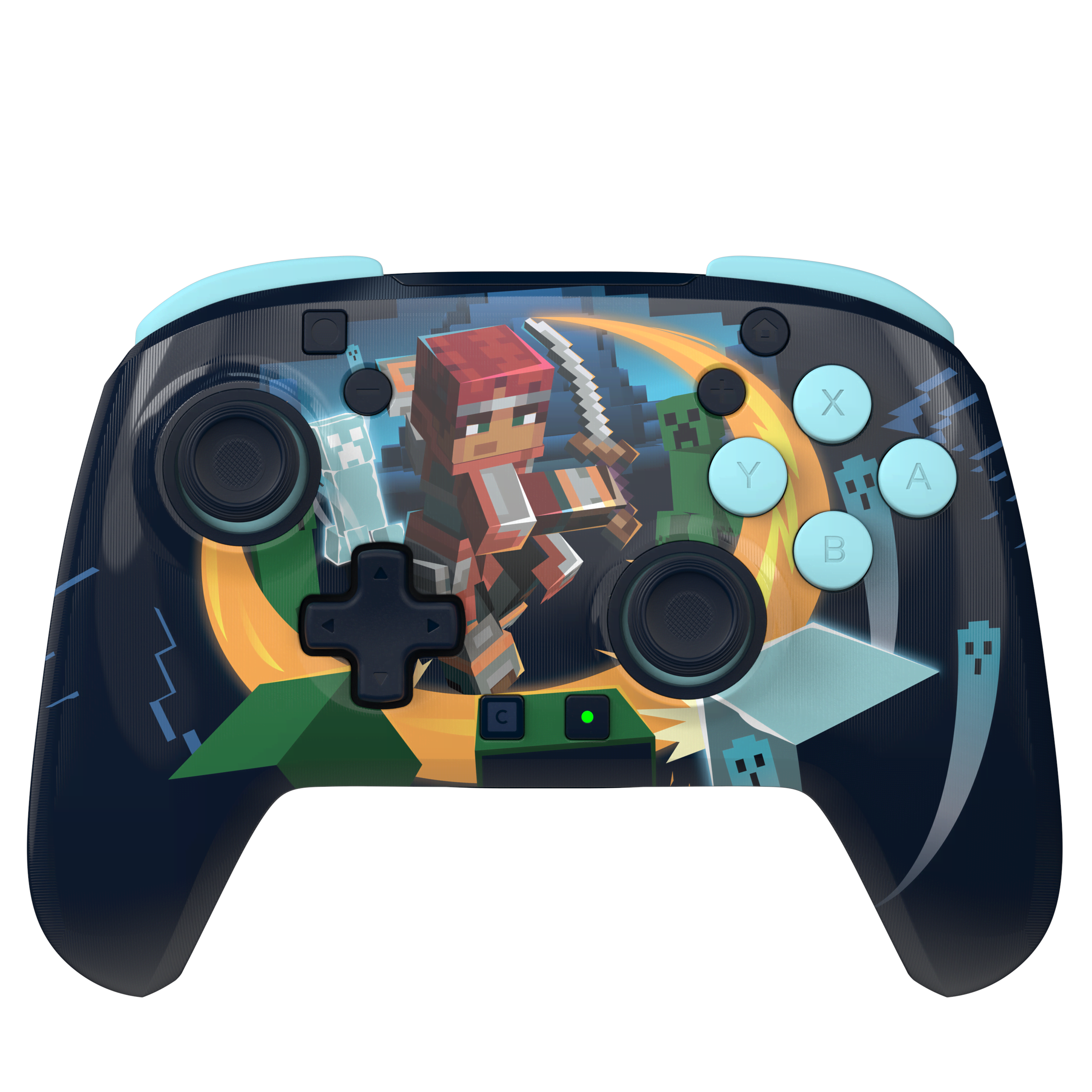 Turtle Beach Rematch Wireless Gaming Controller - Minecraft Dungeons II - Wireless Controller - Nintendo Switch 2 - Gaming Zubehoer