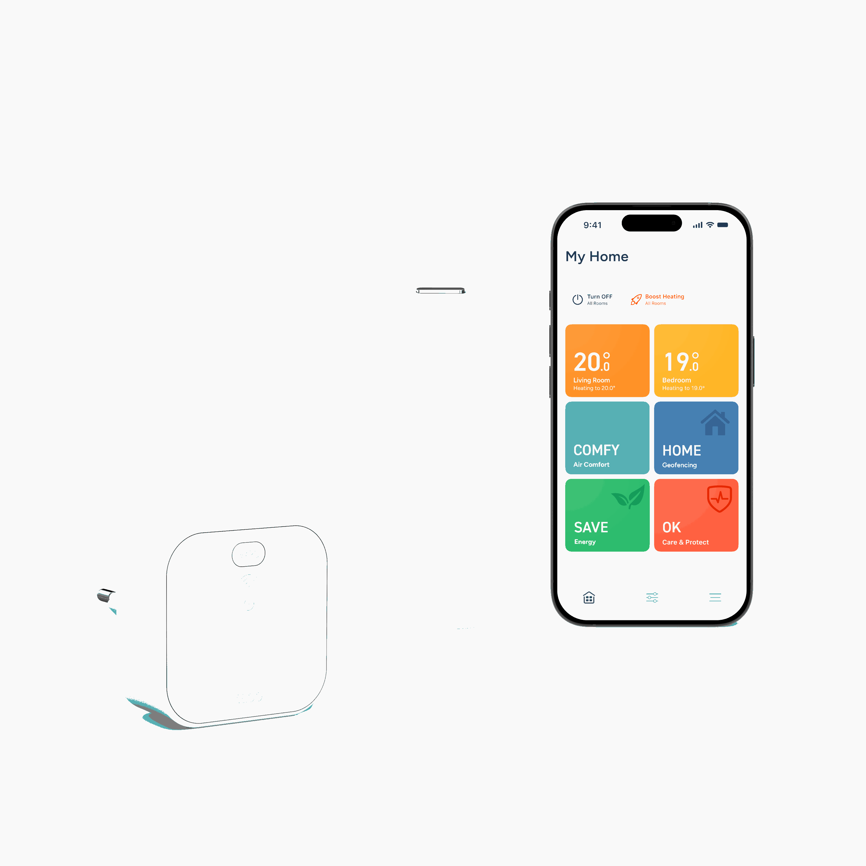 Tado Kabelgebundenes Smart Thermostat X (2. Gen.) - Starter-kit - Smart Home Tad-106332
