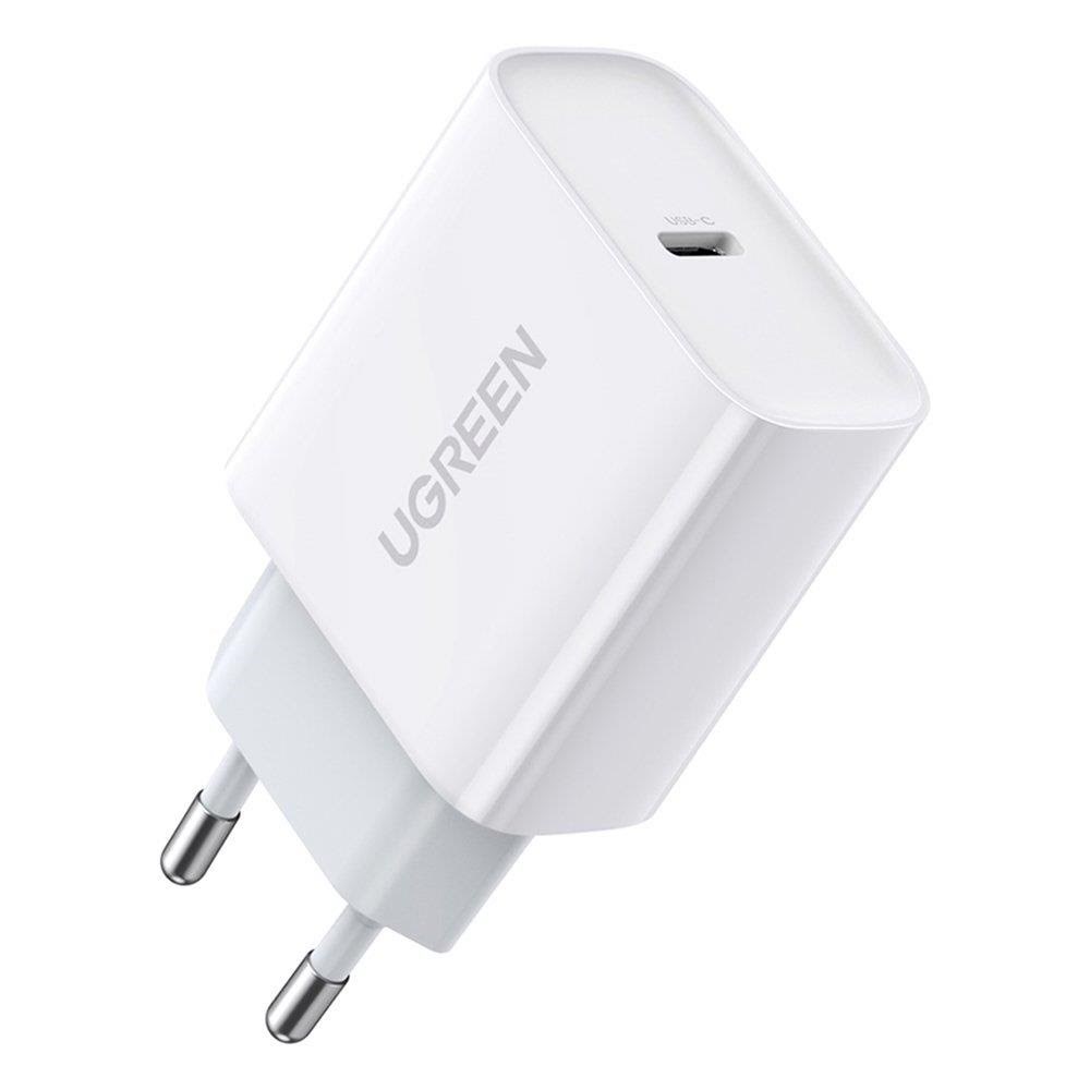 Ugreen 20w Usb Charger - PD 3.0 & QC 4.0 - White - Handys Adapter Und Ladegeraete 60450b