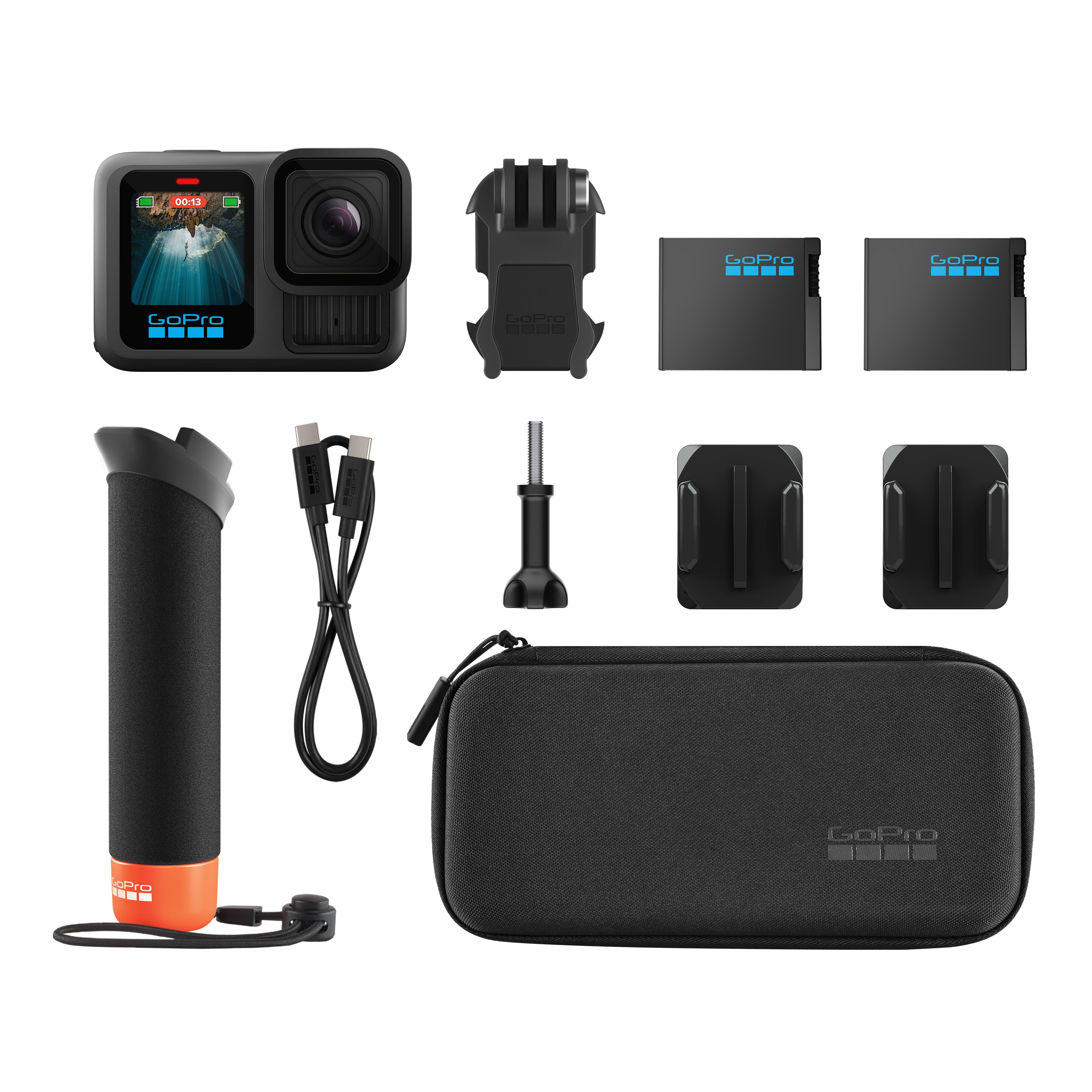 Gopro Hero13 Black Accessory Bundle (2026) - Action Kamera