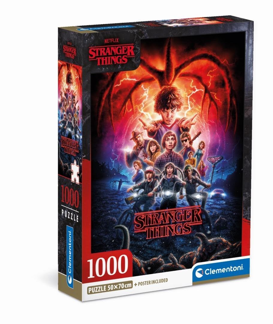 Clementoni Puzzle Stranger Things, 1000-teilig 2D Puzzles 39713