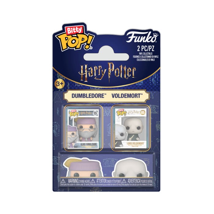 Funko! - Funko Bitty Pop 2pk HP Dumbledore/voldemort - Merchandise